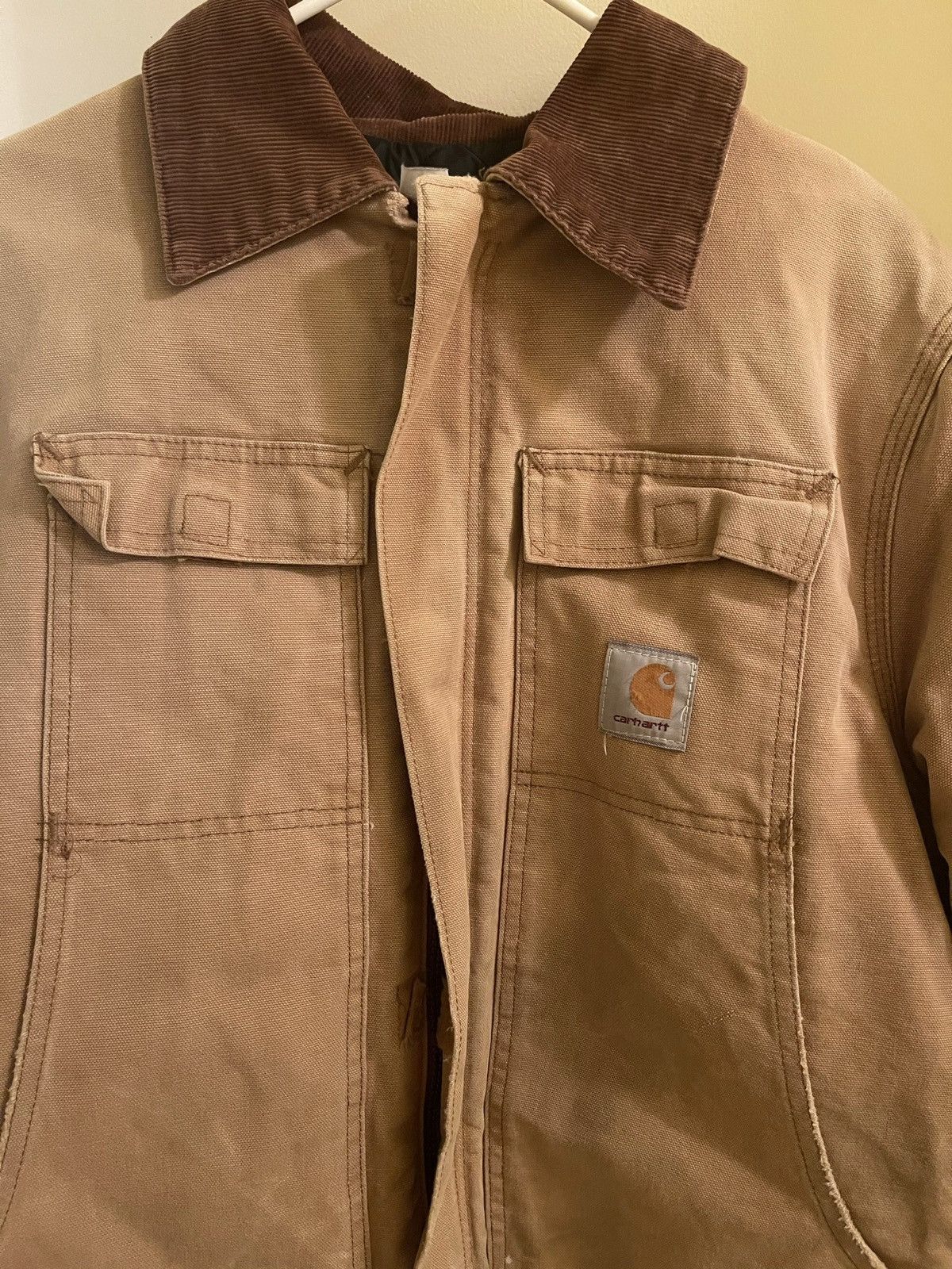 Carhartt × Vintage Vintage Carhartt Work Jacket Size US XL / EU 56 / 4 - 2 Thumbnail