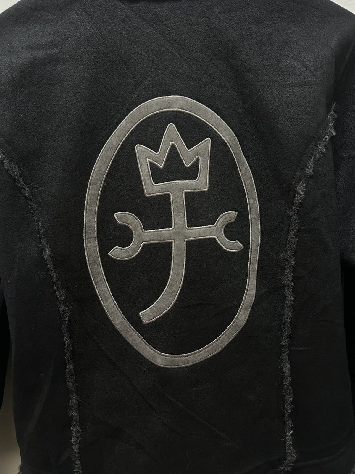 Jean Charles De Castelbajac Jean de castelbajac Mink Fur Jacket Big Logo Design Size XS / US 0-2 / IT 36-38 - 6 Thumbnail