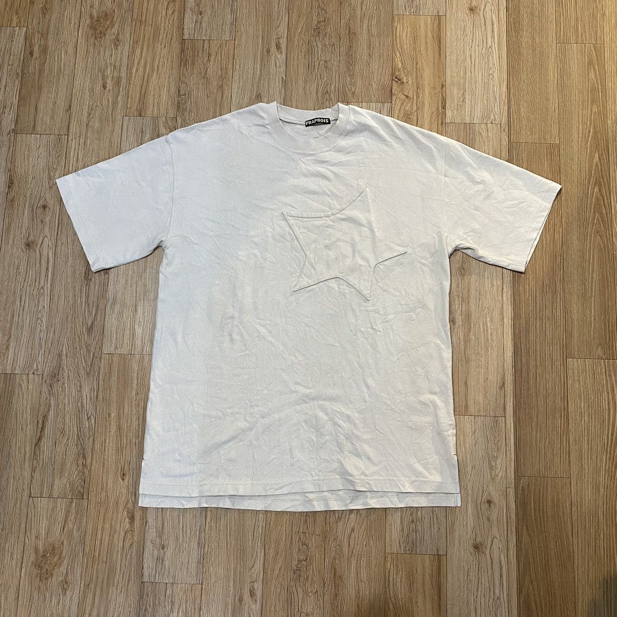 Issey Miyake 2000s Frapbois By Issey Miyake Sample Star Pocket T-Shirt Size US XXL / EU 58 / 5 - 1 Thumbnail