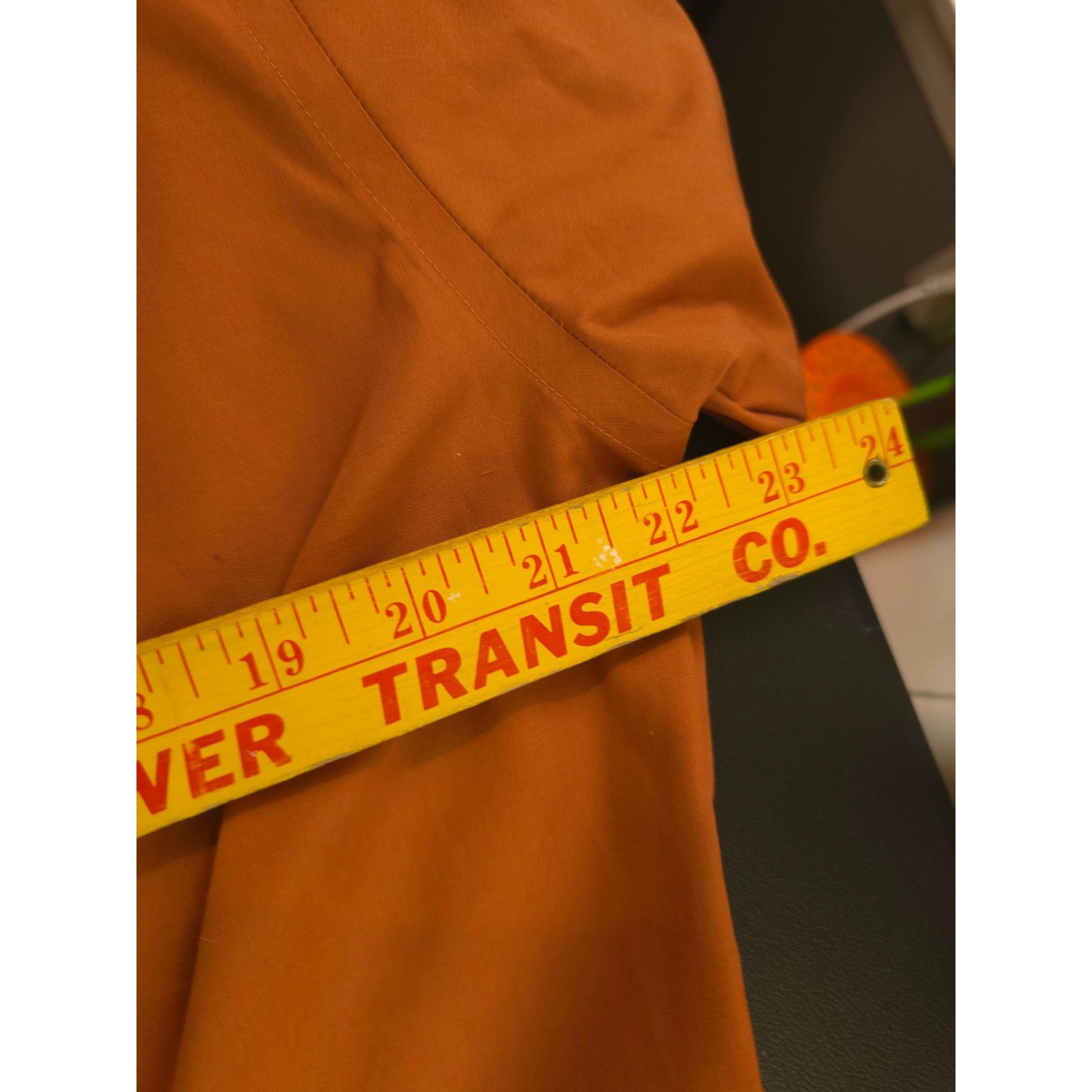 Other Geoffrey Beene Men's Wrinkle-Free Dress Shirt Size M Rust Or Size US M / EU 48-50 / 2 - 7 Thumbnail