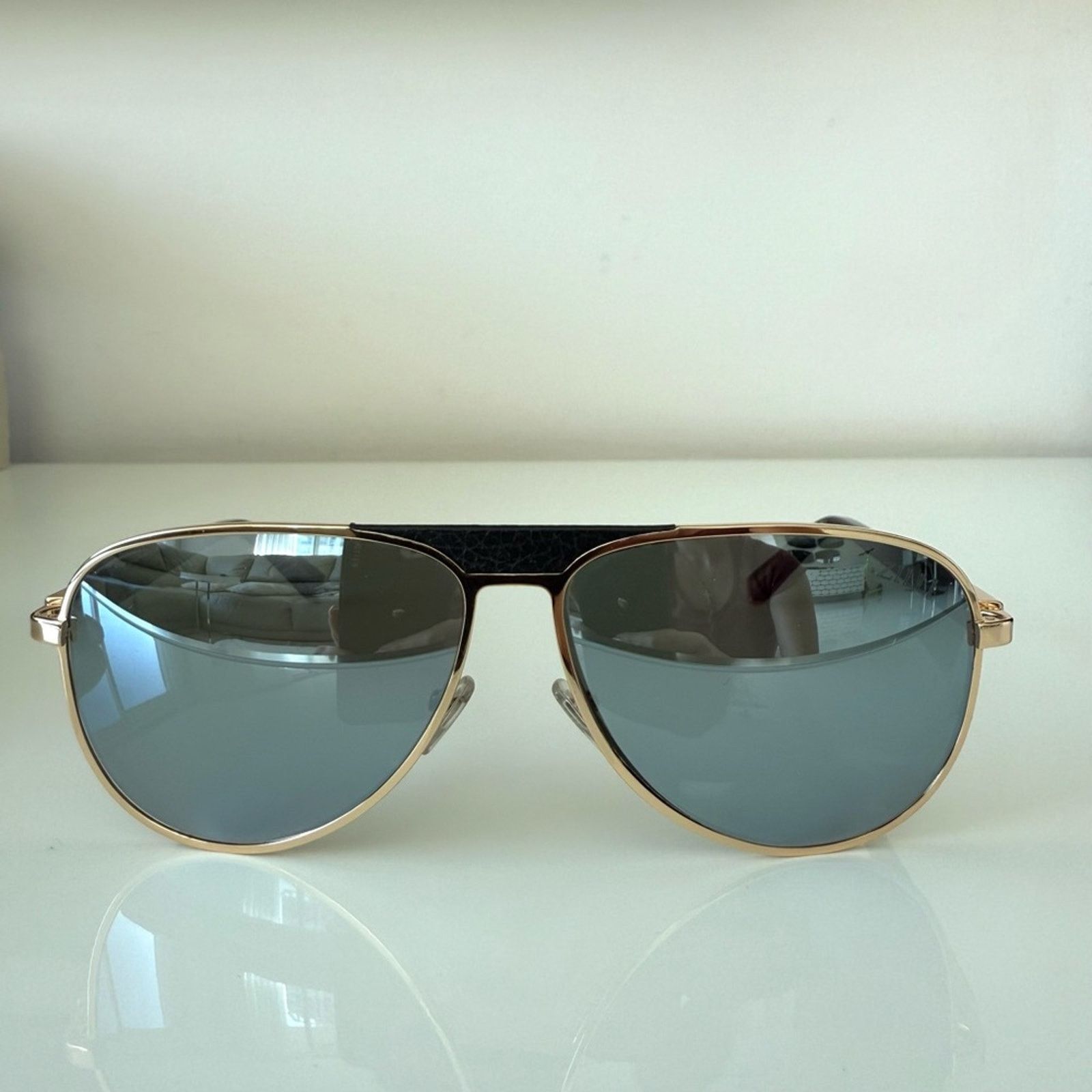Zilli NEW!!! Zilli aviator men sunglasses ZI65021 C01 Retail 950$ Size ONE SIZE - 2 Thumbnail