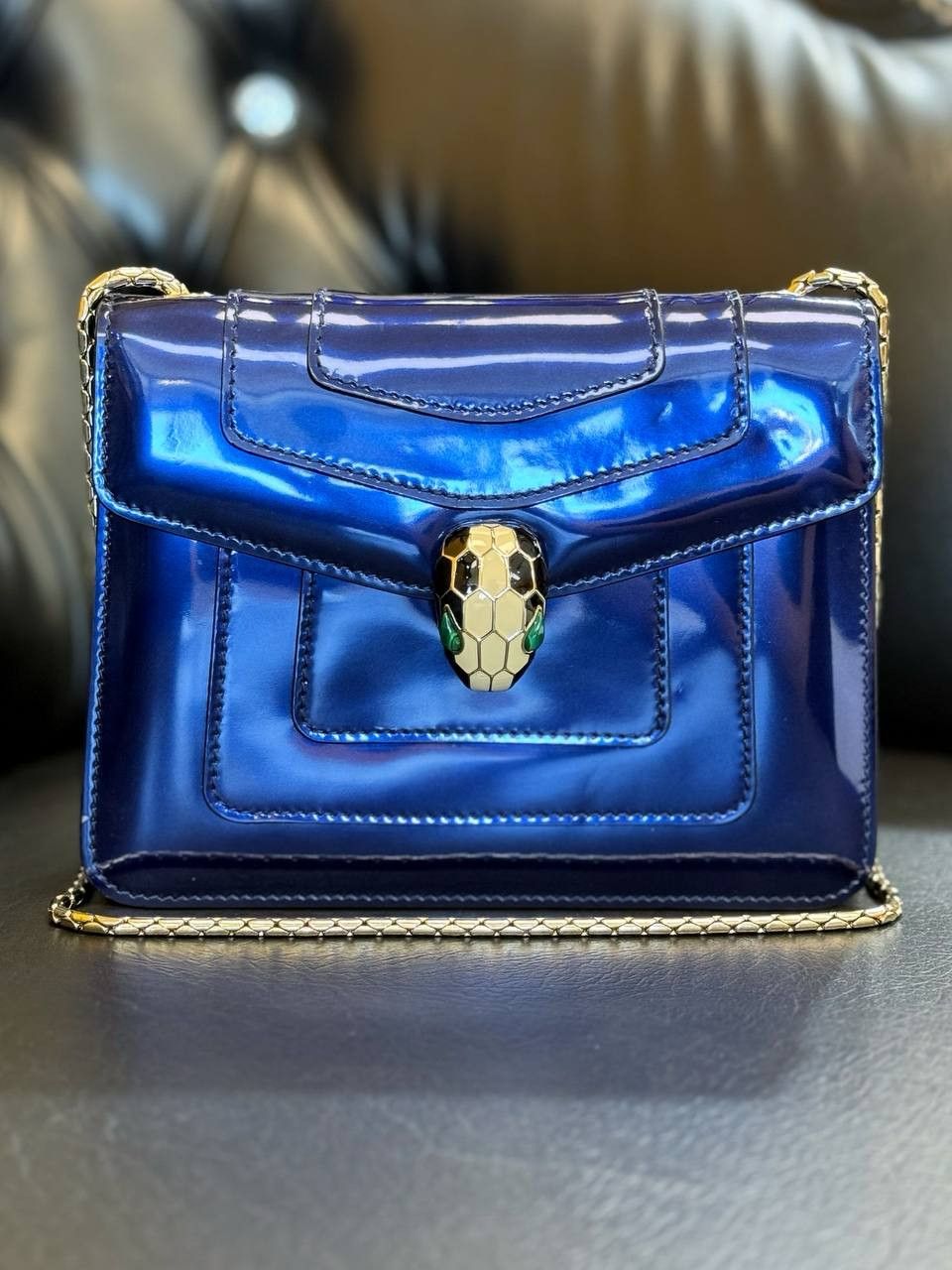 Bvlgari Bvlgari Serpenti Forever Square Crossbody Shoulder Bag Size ONE SIZE - 4 Thumbnail