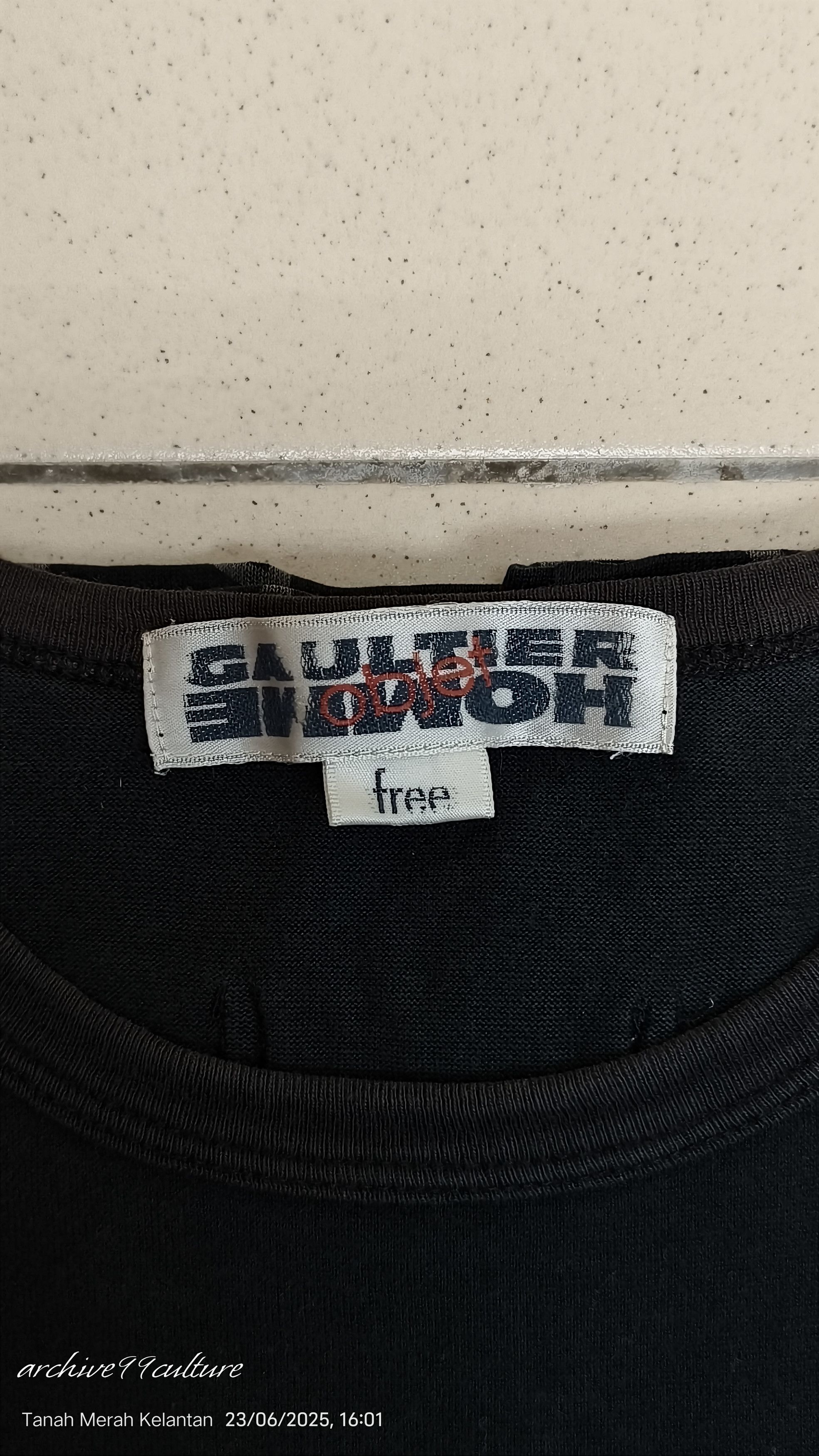 Archive GAULTIER HOMME objet Tee