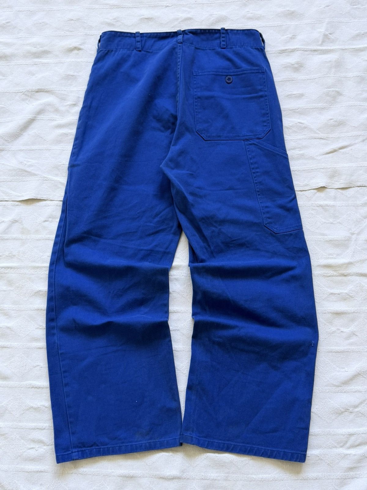 Le Laboureur Vintage 80s French Workwear Sanfor Work Pants Size US 30 / EU 46 - 3 Thumbnail