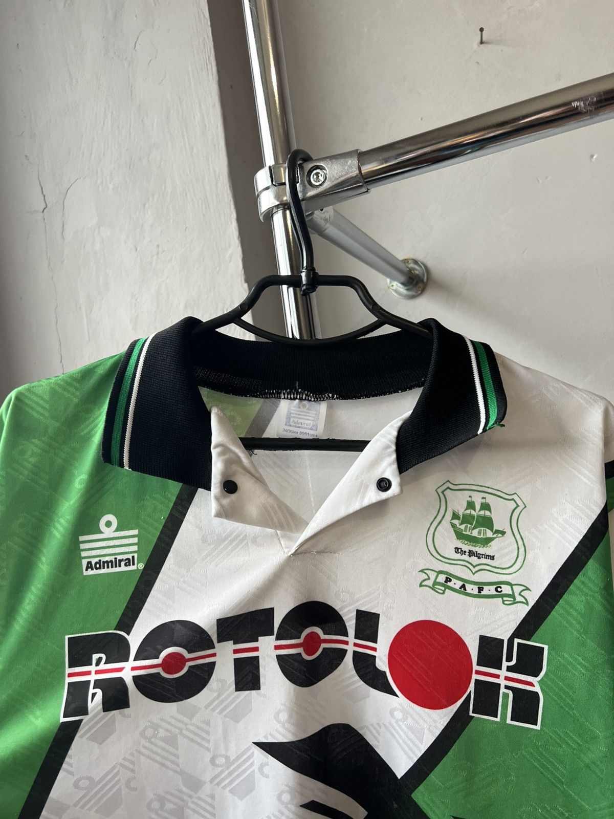 Vintage 1995/96 Plymouth Argyle Home Soccer Jersey Football shirt S Size US S / EU 44-46 / 1 - 4 Thumbnail