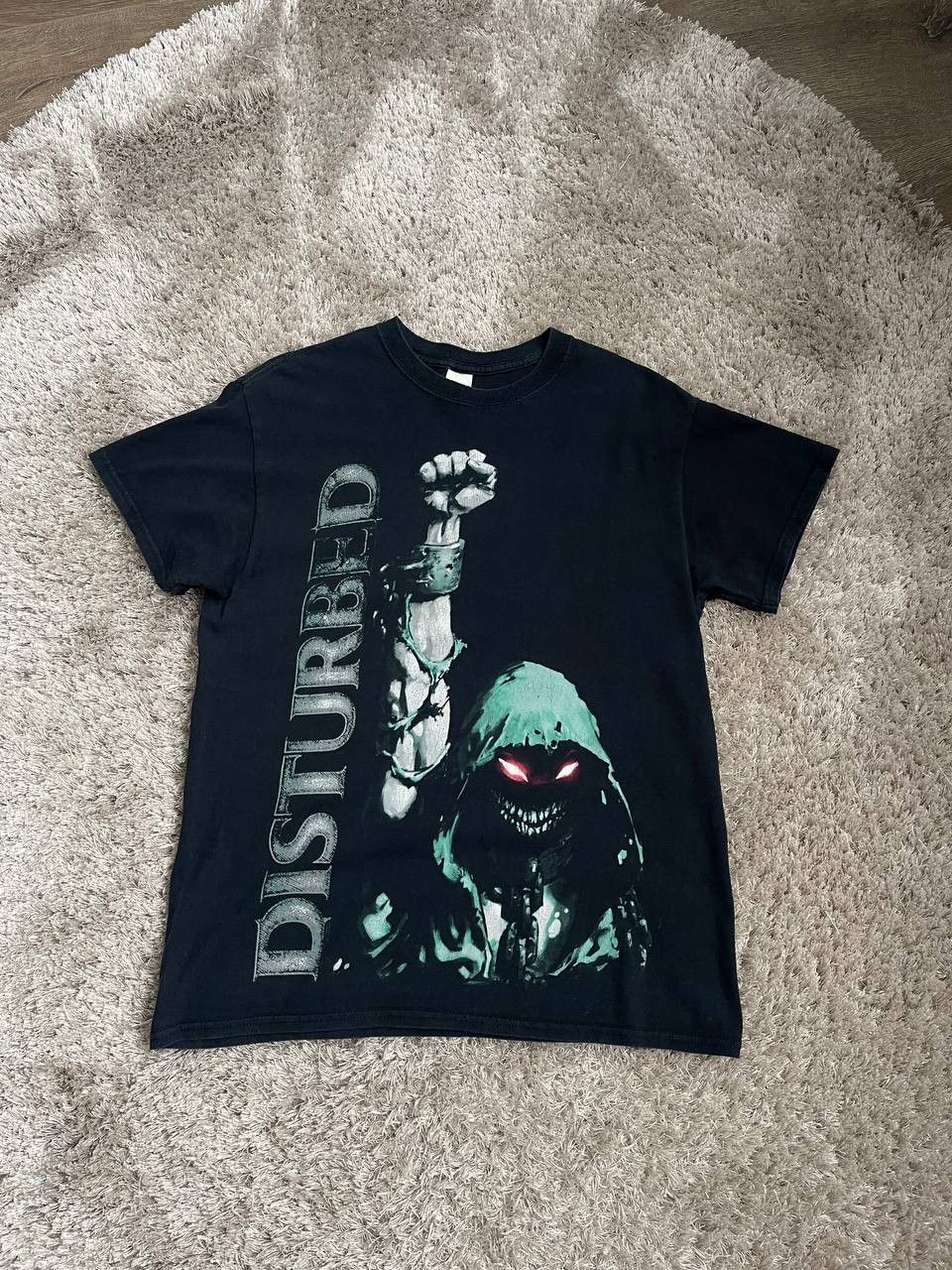 Band Tees × Vintage Vintage Disturbed Band T shirt Medium Size US M / EU 48-50 / 2 - 3 Thumbnail