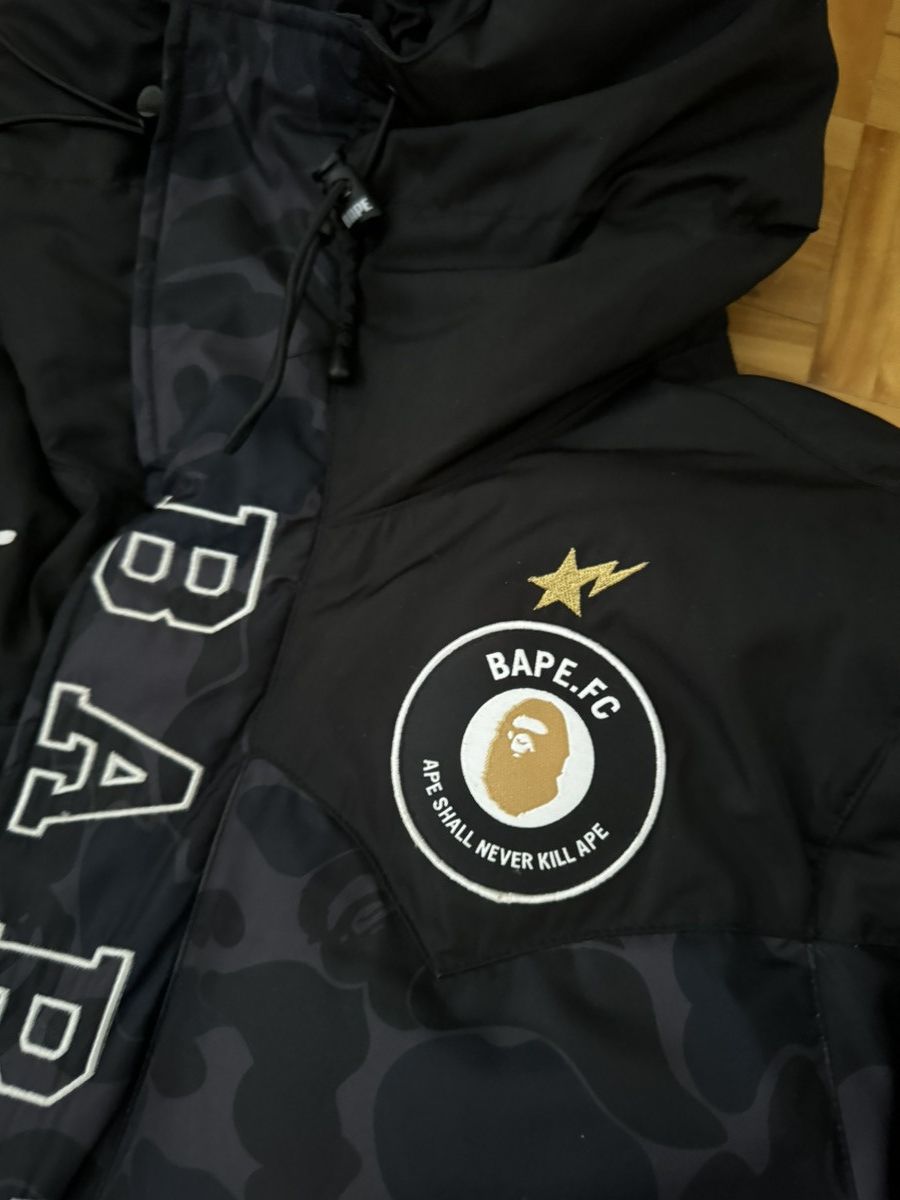 Bape × Puma Bape Puma ABC camo long puffer jacket black Size US M / EU 48-50 / 2 - 2 Thumbnail