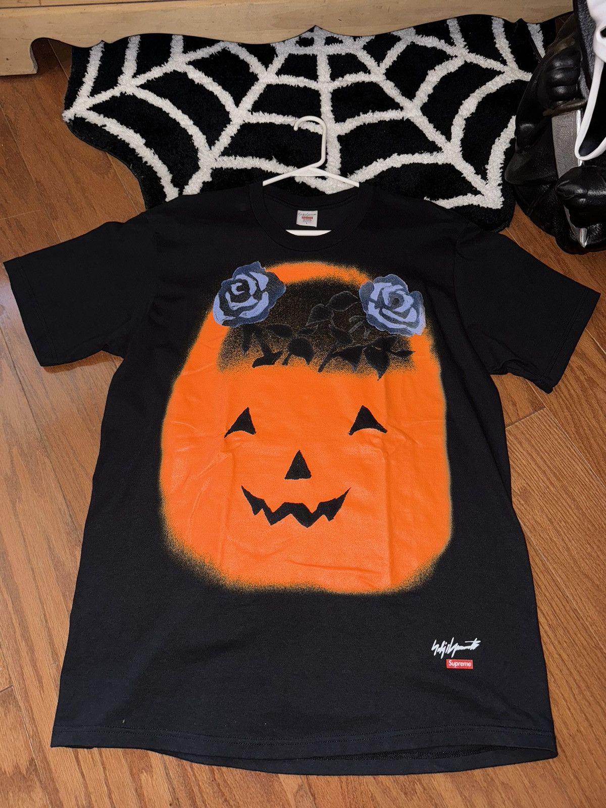 Supreme × Yohji Yamamoto Supreme x Yohji Yamamoto Pumpkin T Size US L / EU 52-54 / 3 - 3 Thumbnail