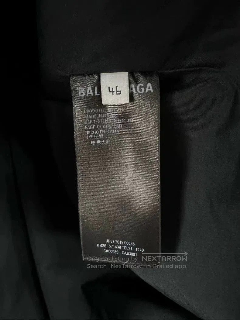 Balenciaga Balenciaga Logo Zip Windbreaker Jacket. Size US XL / EU 56 / 4 - 4 Thumbnail