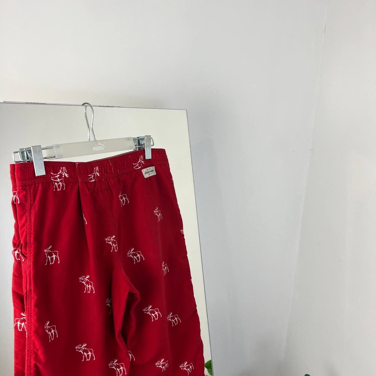 Hysteric Glamour Sweatpants Multi Logo Vintage Abercrombie & Fitch Y2K Size 36" / US 14 / IT 50 - 3 Thumbnail