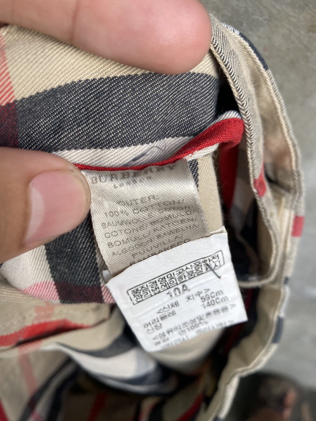 Burberry Plaid Mini Skirt Size 26" / US 2 / IT 38 - 8 Thumbnail
