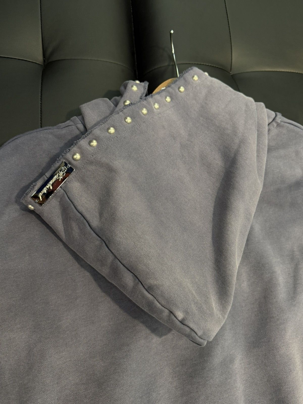 Misunderstood Size M - Misunderstood CICI Zip Up Washed Blue Size US M / EU 48-50 / 2 - 6 Thumbnail