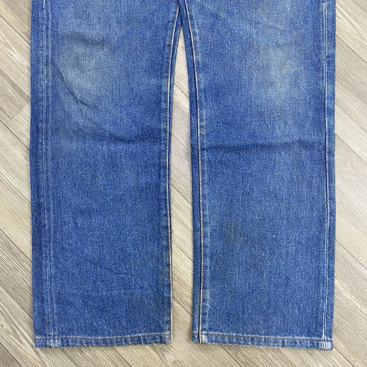 Levi's Vintage Clothing 🇺🇸1970s Vintage Levis 501 30x36 Straight Leg Faded Jeans Size US 30 / EU 46 - 7 Thumbnail