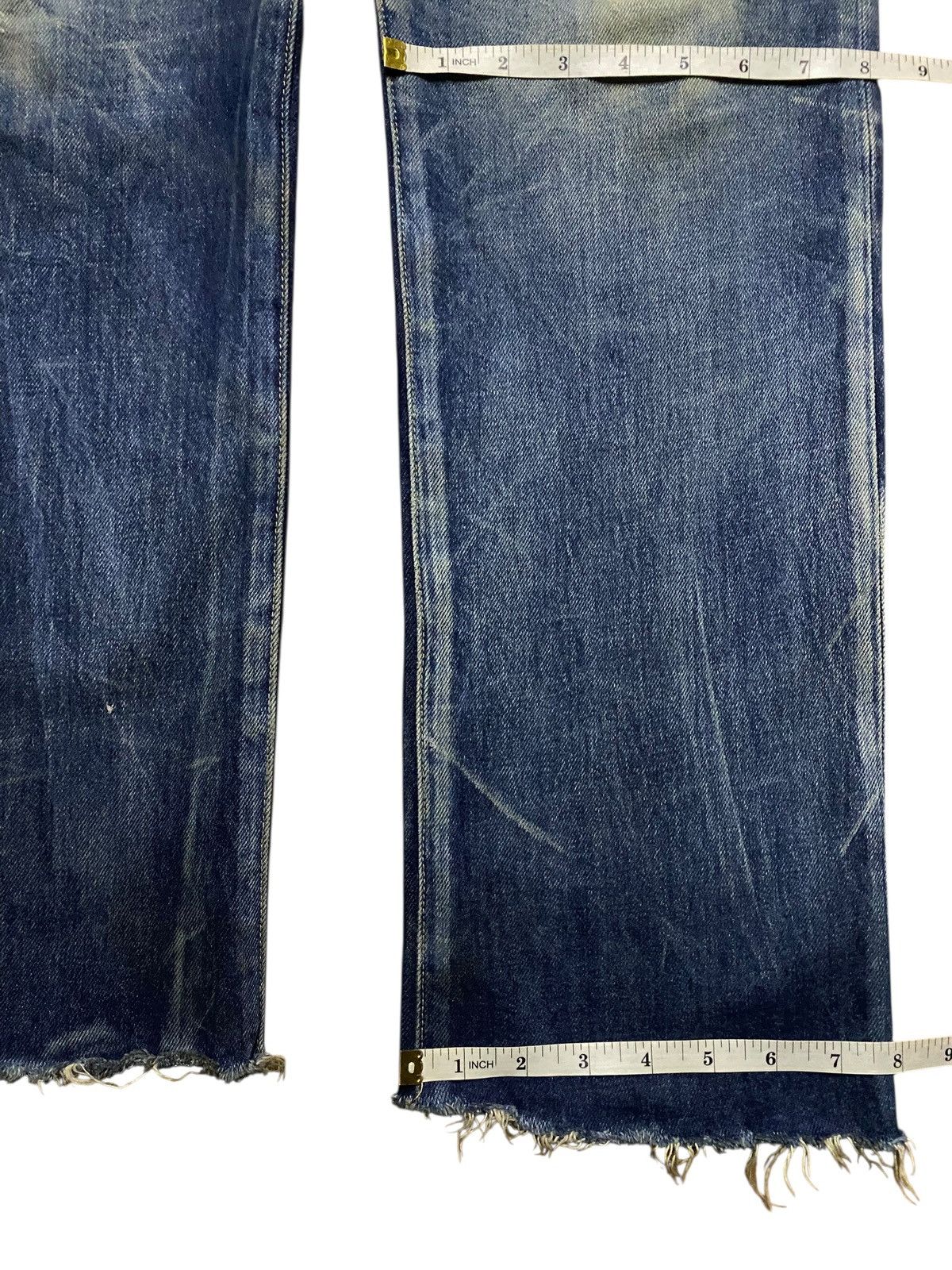 Calvin Klein 205W39NYC Vintage Calvin Klein Mud Wash Distressed Loose Jeans Size US 30 / EU 46 - 12 Thumbnail