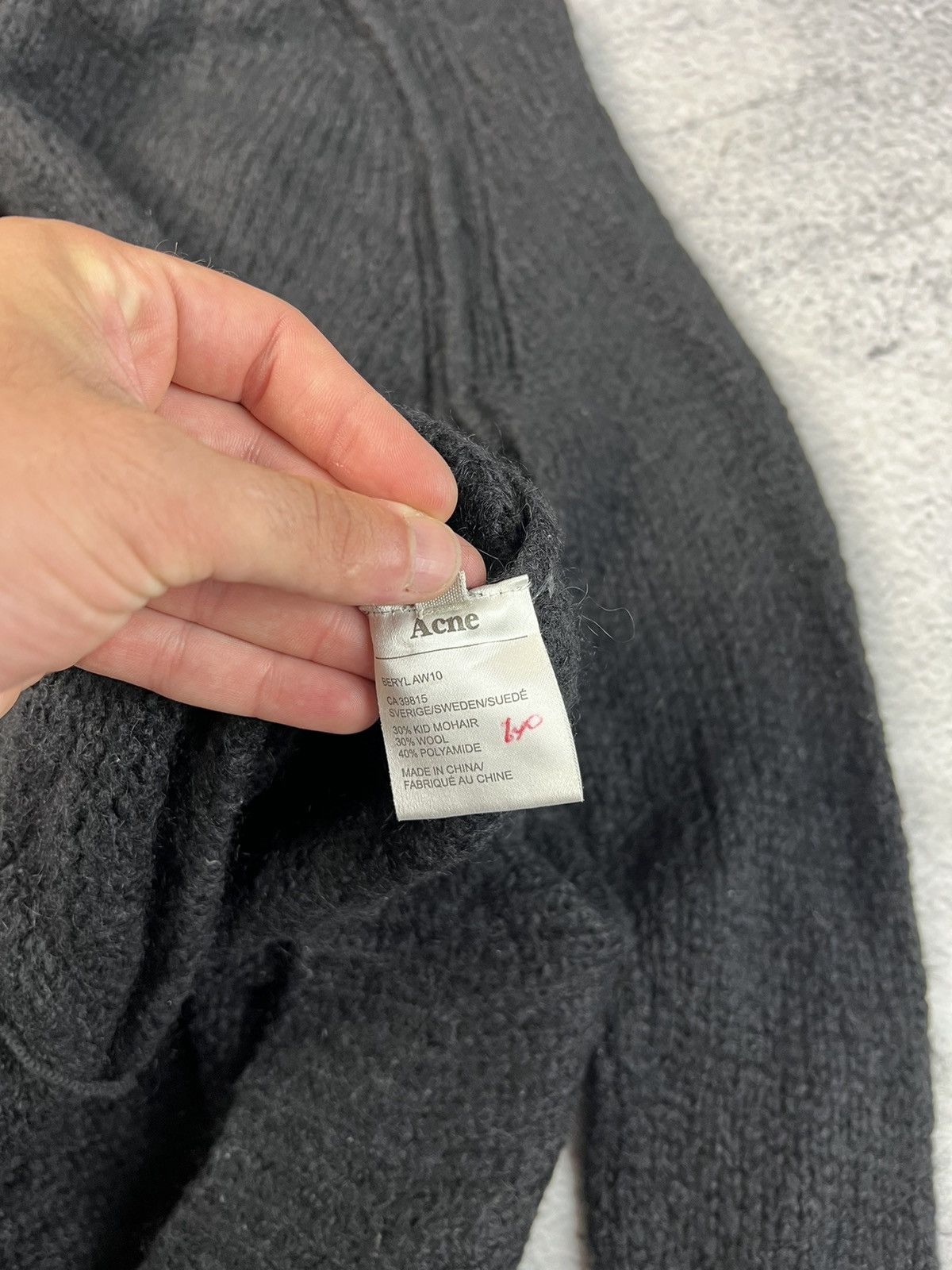 Acne Studios × Vintage Acne studios mohair wool cardigan Size XS / US 0-2 / IT 36-38 - 9 Thumbnail