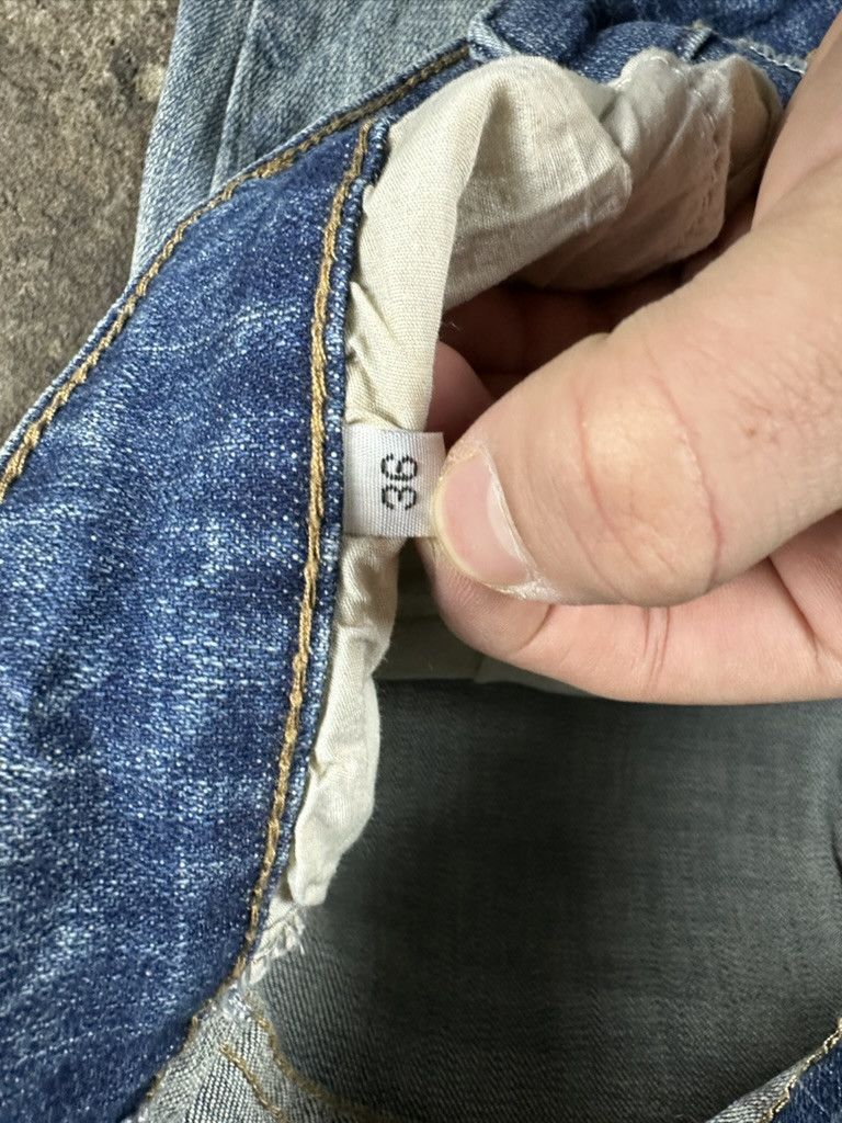 Japanese Brand OMG Dope Collection Distressed Skinny Biker Jeans Size US 36 / EU 52 - 9 Thumbnail
