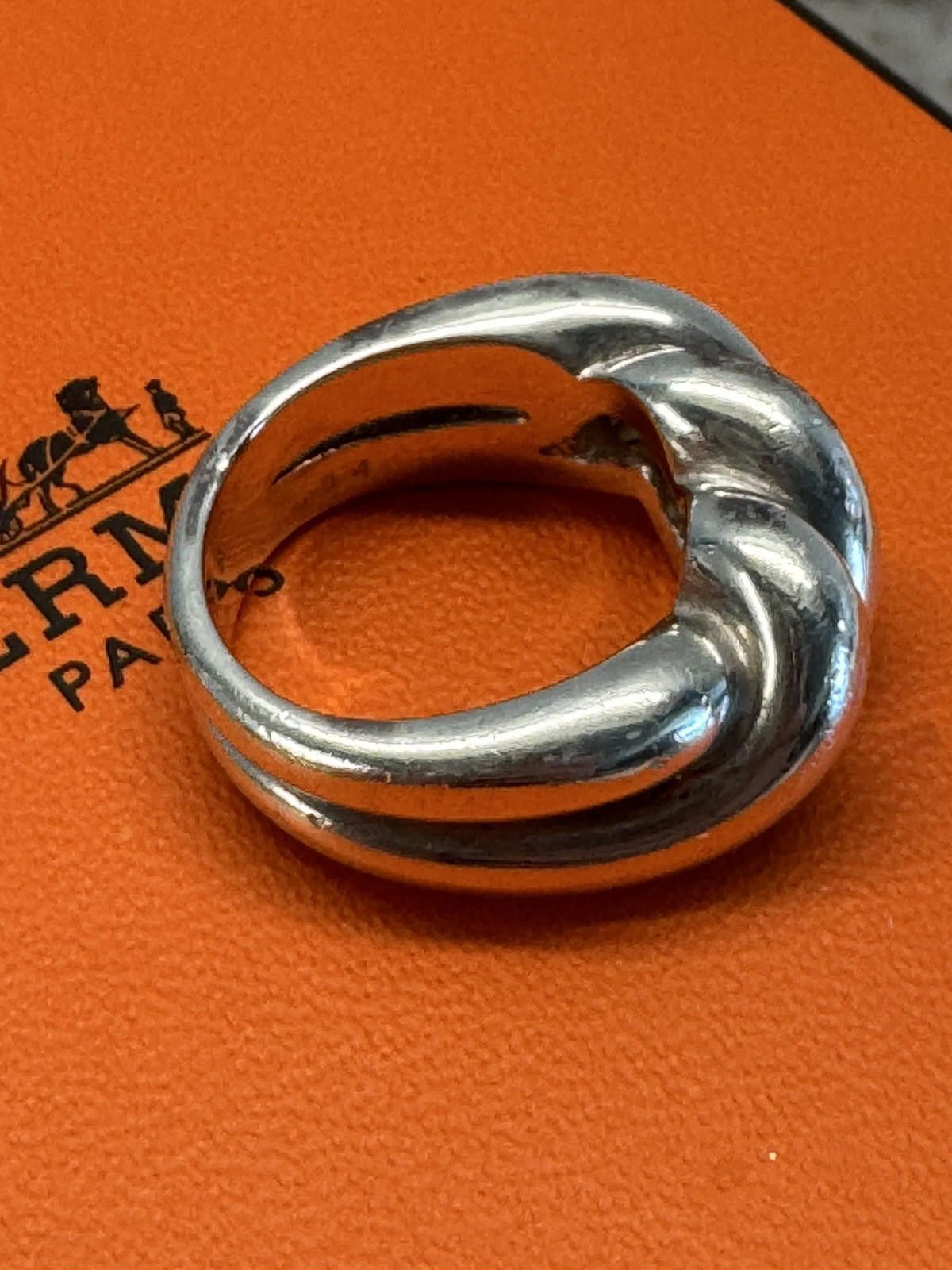 Hermes Hermes Paris Ring Torsade - US Size 7.5 - SV925 - Used - VG Size ONE SIZE - 7 Thumbnail