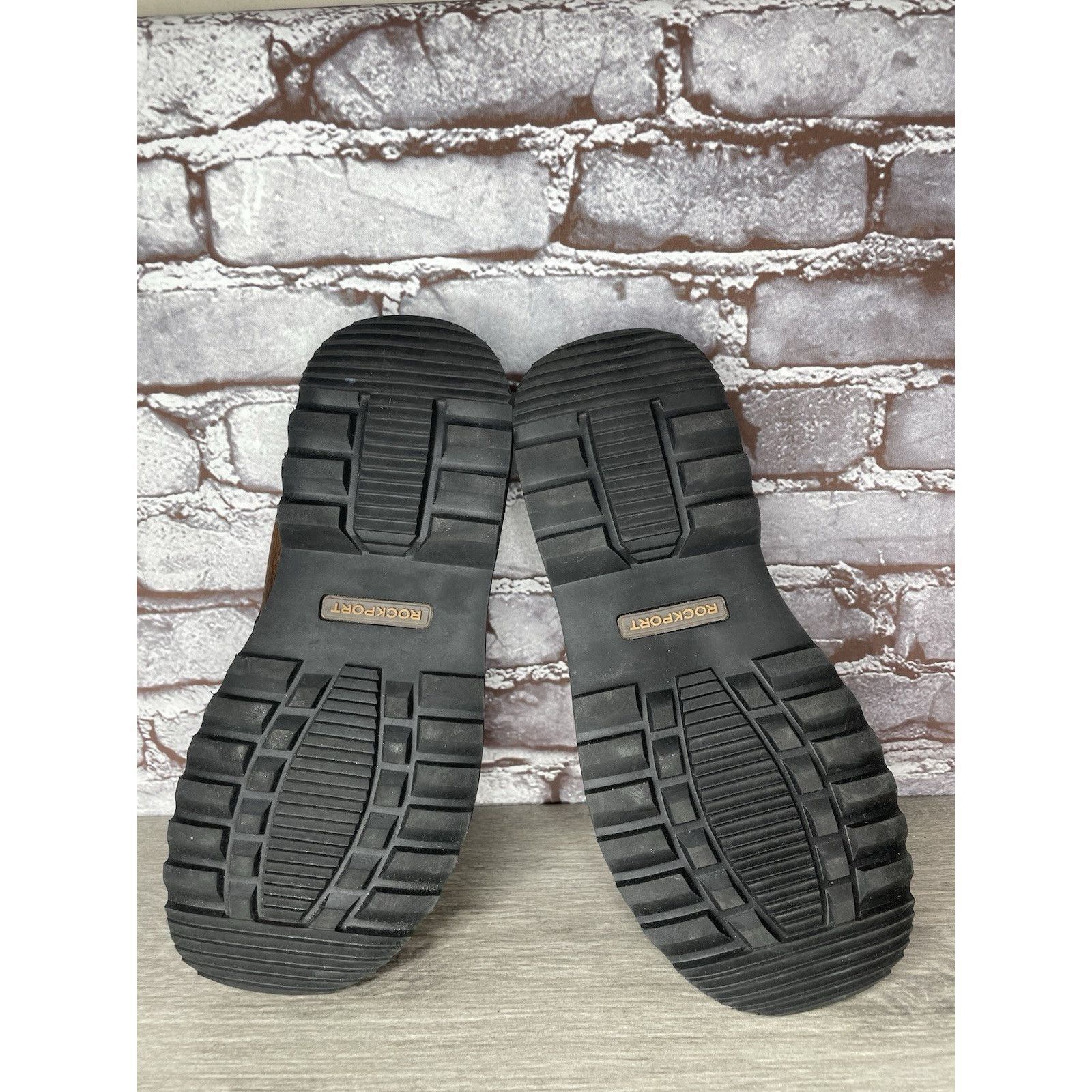 Rockport Rockport Brown Leather Cushion Open Toe Casual Slides Sandal Size US 11 / EU 44 - 8 Thumbnail