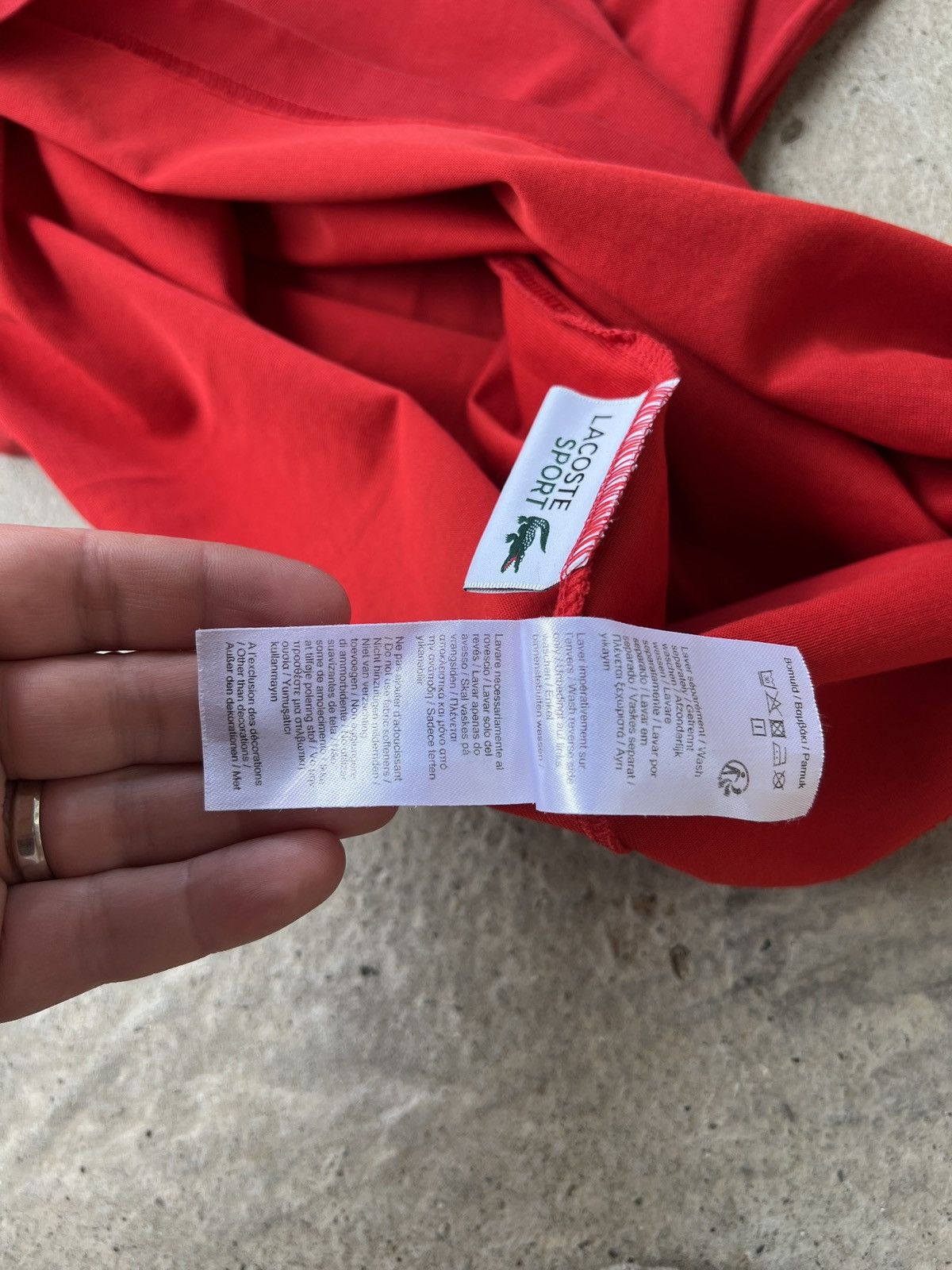 Lacoste Lacoste Sport Ultra Dry Long Sleeve Size US XXL / EU 58 / 5 - 5 Thumbnail