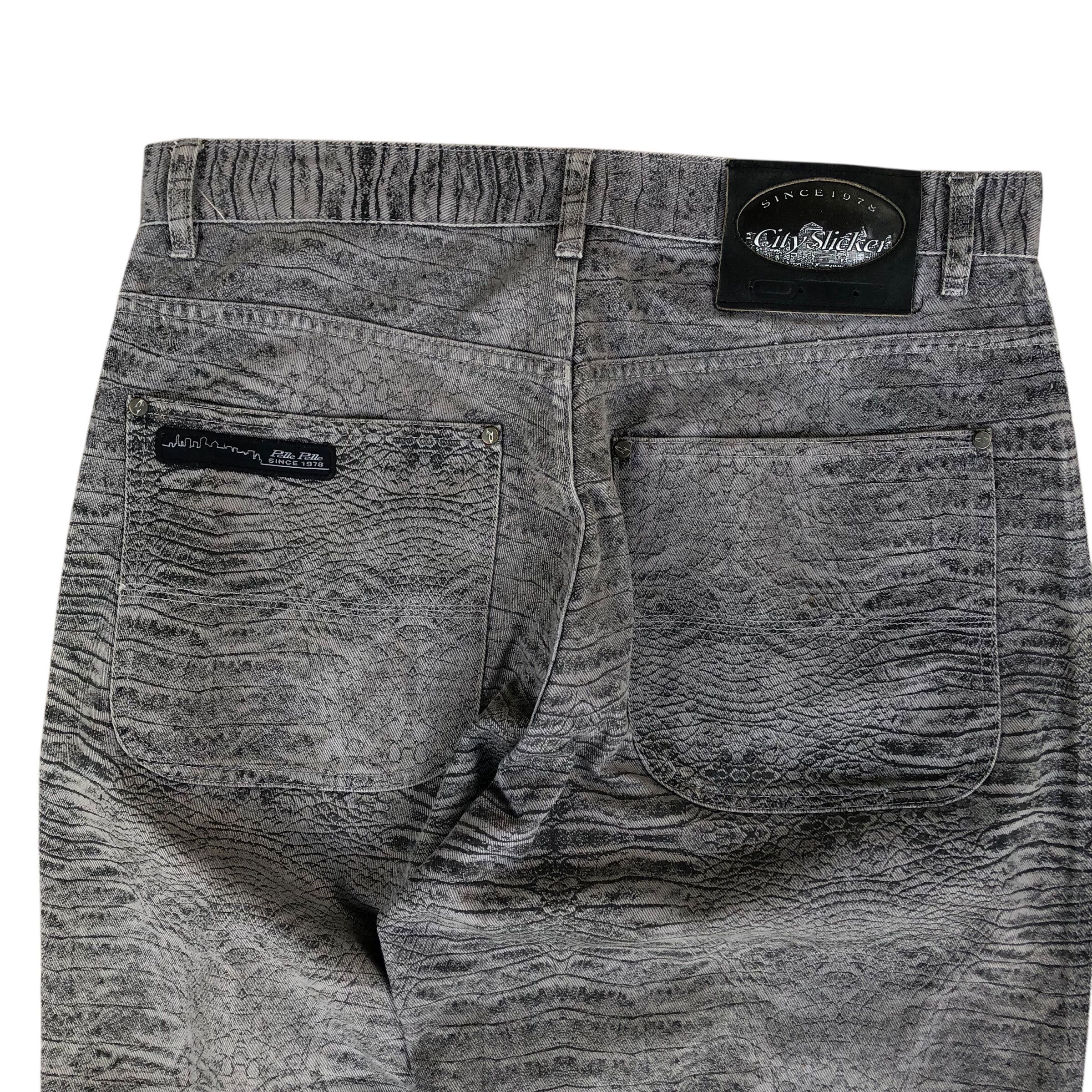 Pelle Pelle Y2k Pelle Pelle Croc Skin Baggy Pants Size US 36 / EU 52 - 3 Thumbnail
