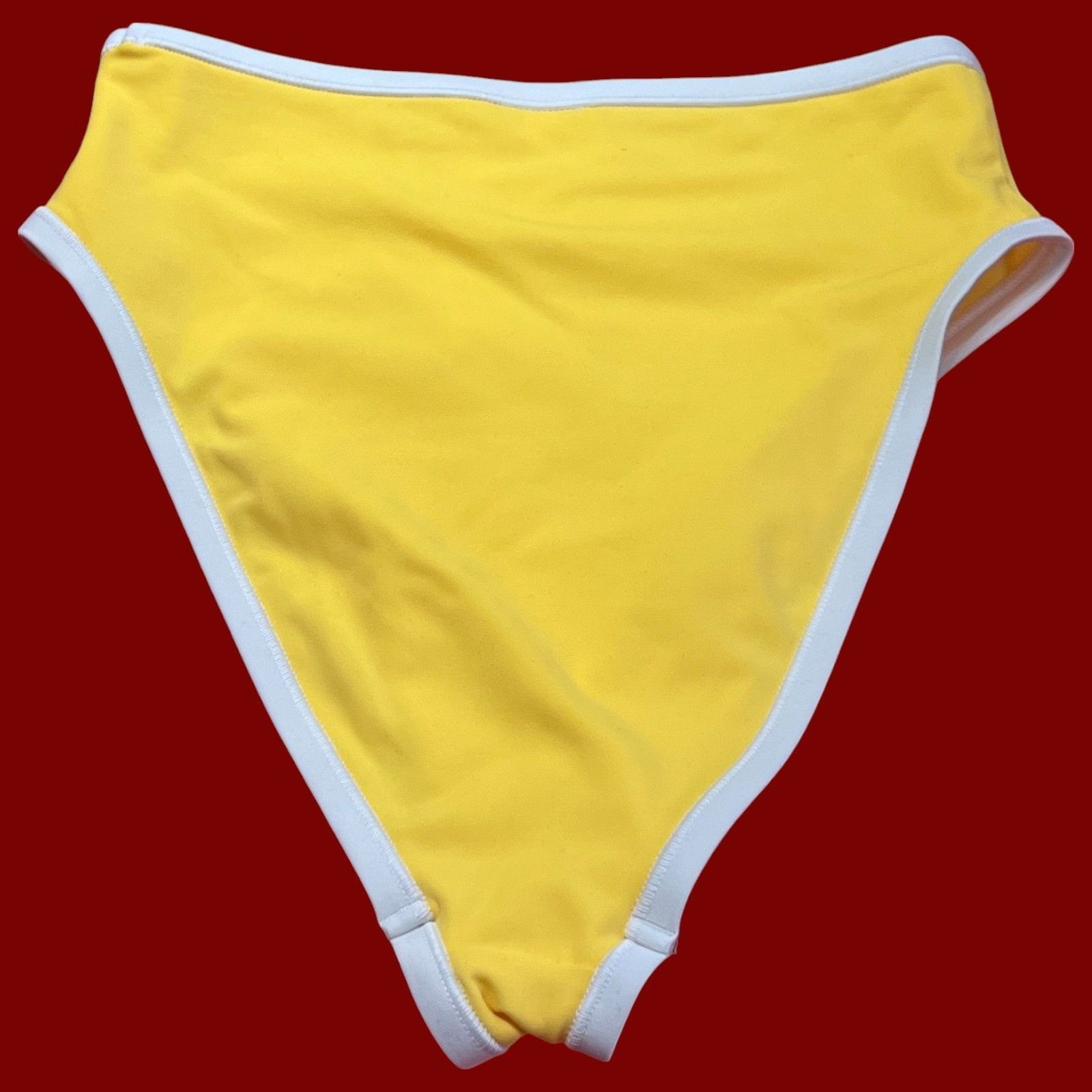 Other Shade & Shore-Women's High Waist High Leg Cheeky Contrast Ba Size ONE SIZE - 4 Thumbnail