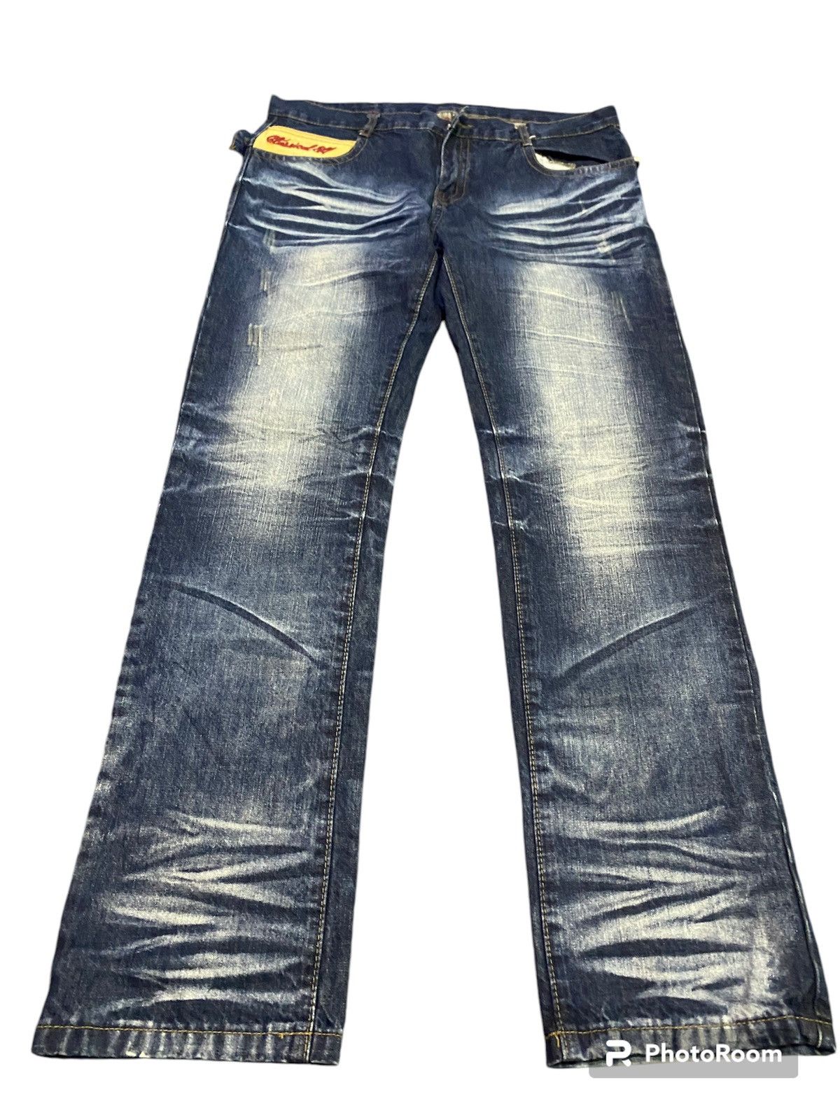 Designer × Japanese Brand Japan 🇯🇵 designed jeans Size US 36 / EU 52 - 3 Thumbnail