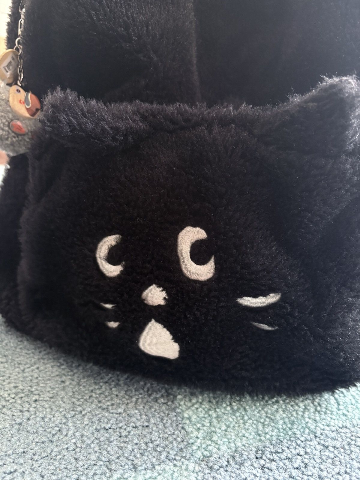 Ne-Net Ne-Net Fuzzy Cat Backpack Size ONE SIZE - 3 Thumbnail