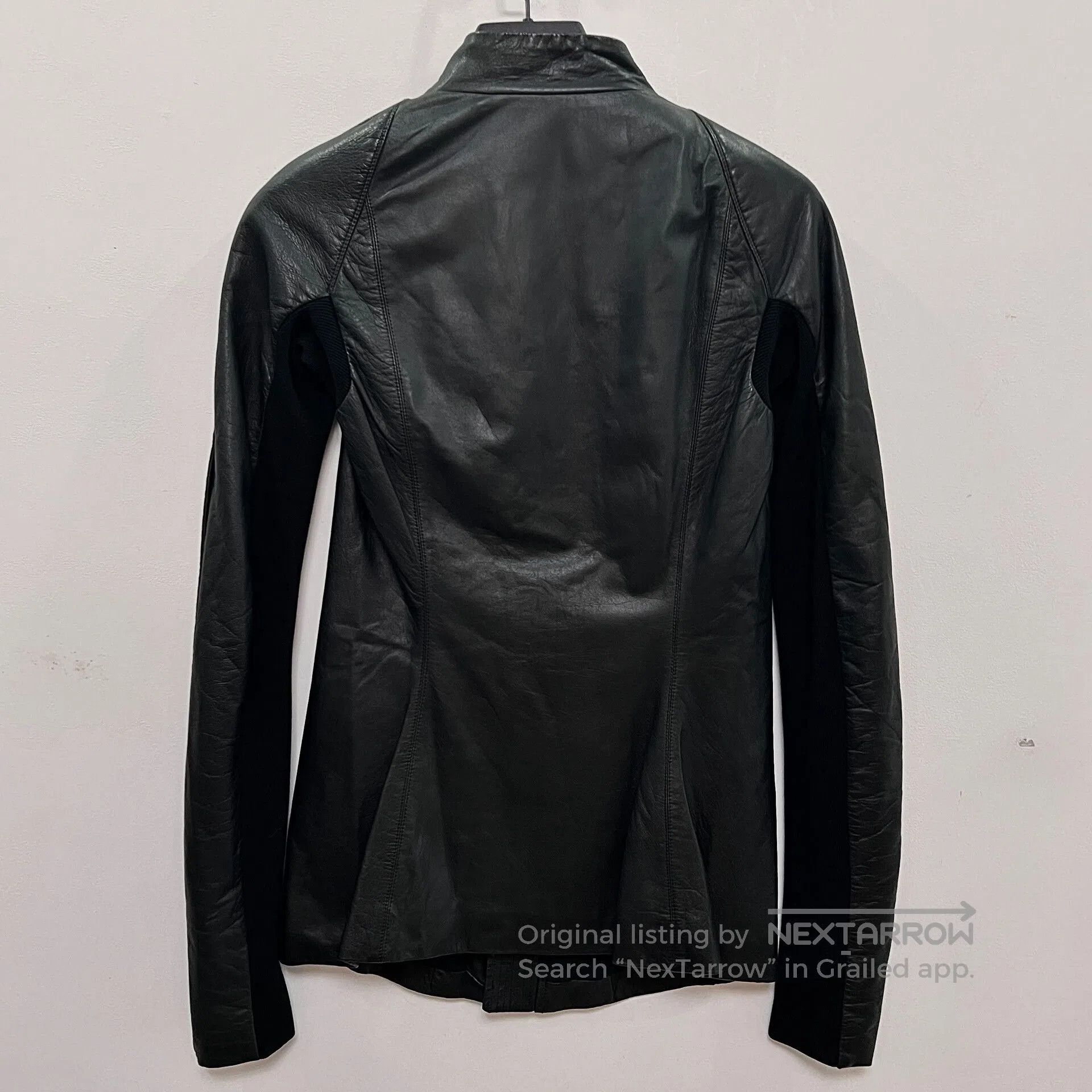 Rick Owens Black Rick Owens Leather Jacket. Size S / US 4 / IT 40 - 2 Thumbnail