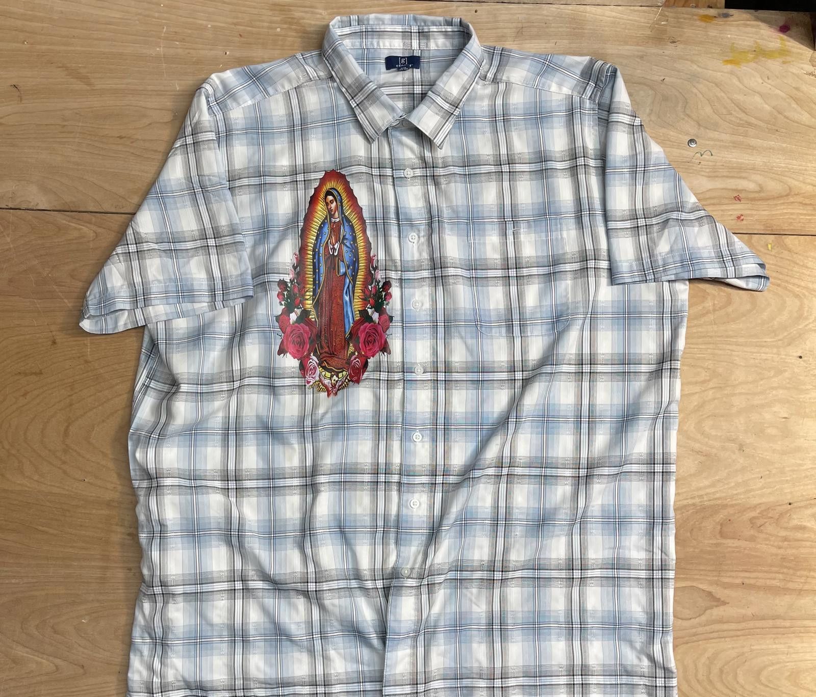 Affliction GEORGE VIRGIN MARRY STYLE FLANNEL Size 52R - 1 Thumbnail