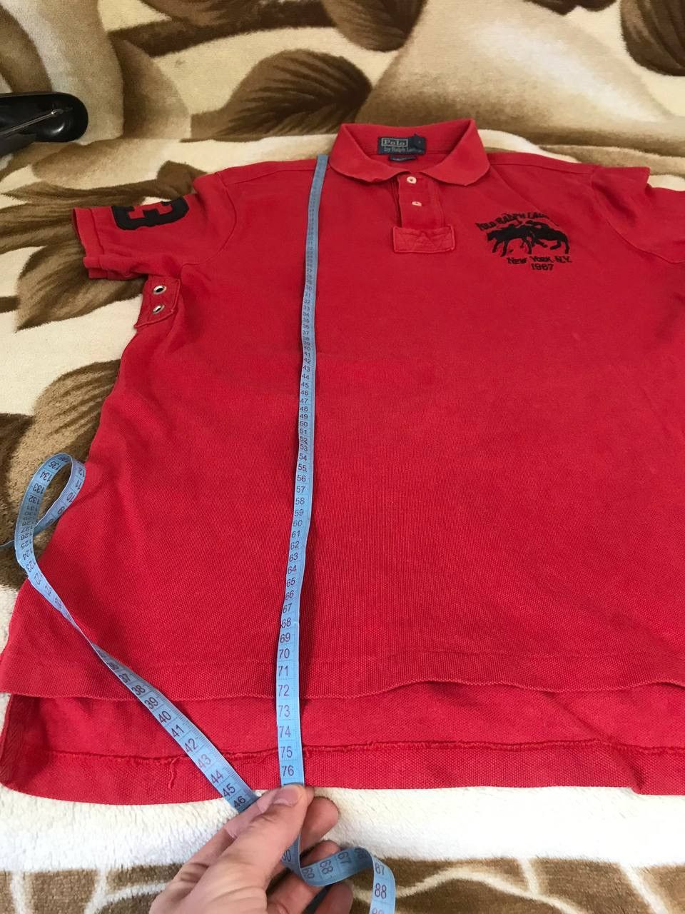 Ralph Lauren 🔥 USA Y2K Chief Keef Polo Ralph Lauren Big Pony CHICAGO Size US L / EU 52-54 / 3 - 11 Thumbnail