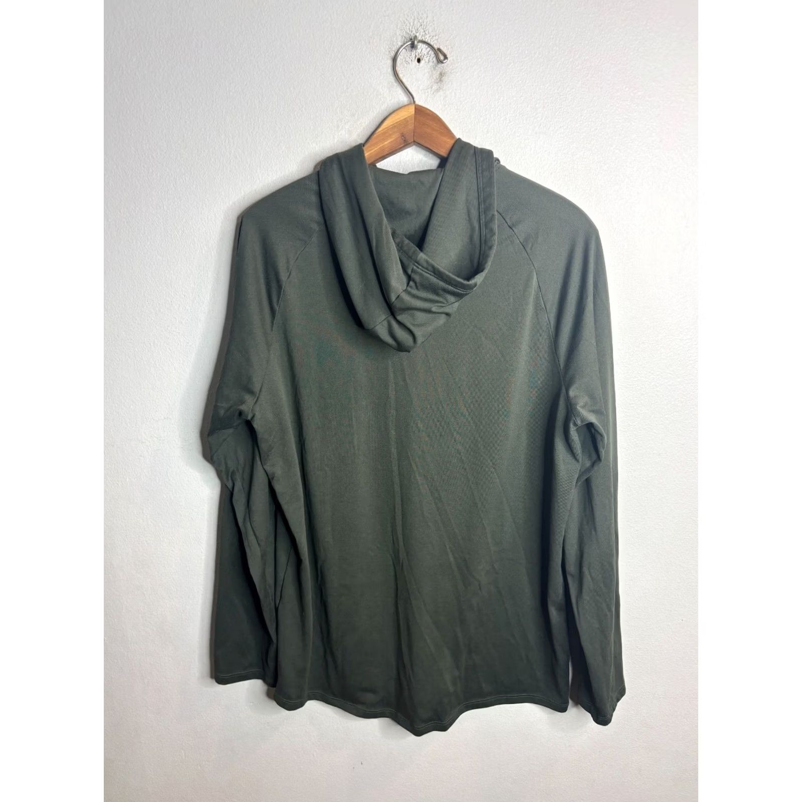Under Armour Under Armour Project Rock Hoodie Long Sleeve T-Shirt Green Mens Size M 4105 Size US M / EU 48-50 / 2 - 4 Thumbnail