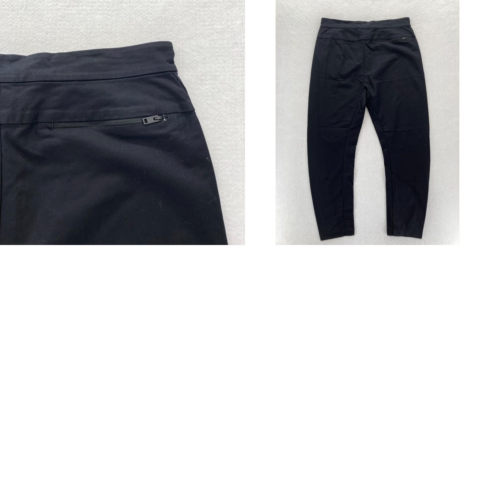Express Express Pants Mens 32x27 Black Performance Stretch Fabric Slim Leg Mid Rise NWOT Size US 32 / EU 48 - 9 Thumbnail