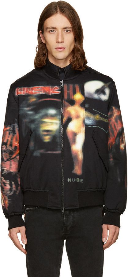 Givenchy $3.5K NWT GIVENCHY BOMBER JACKET RARE Size US XS / EU 42 / 0 - 1 Thumbnail