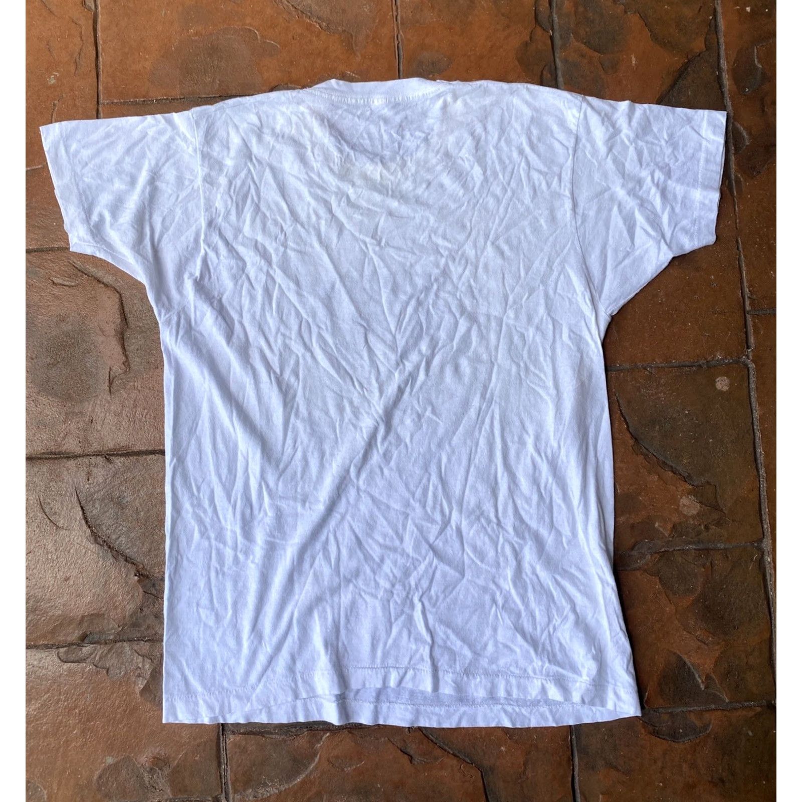 Fruit Of The Loom VINTAGE Daisy Pulls It Off Comedy Play T Shirt XL White 50/50 USA Fruit of the Loom Mens 80s Graphic Print Short Sleeve Crew Neck Size US XL / EU 56 / 4 - 3 Thumbnail
