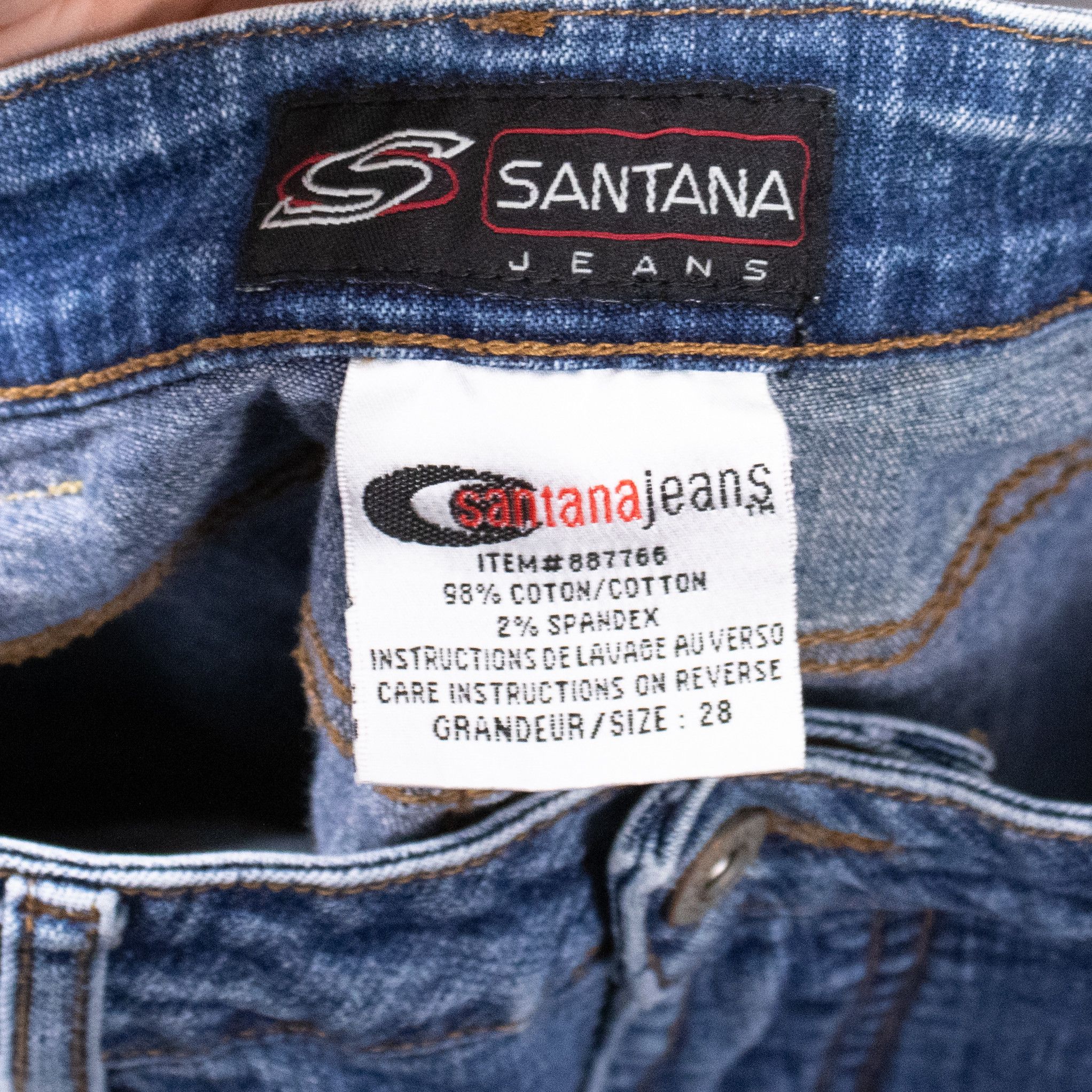 Japanese Brand Y2K's 00's Low Rise Relax Fit Boot Cut Flair Denim Pant's Size US 28 / EU 44 - 6 Thumbnail