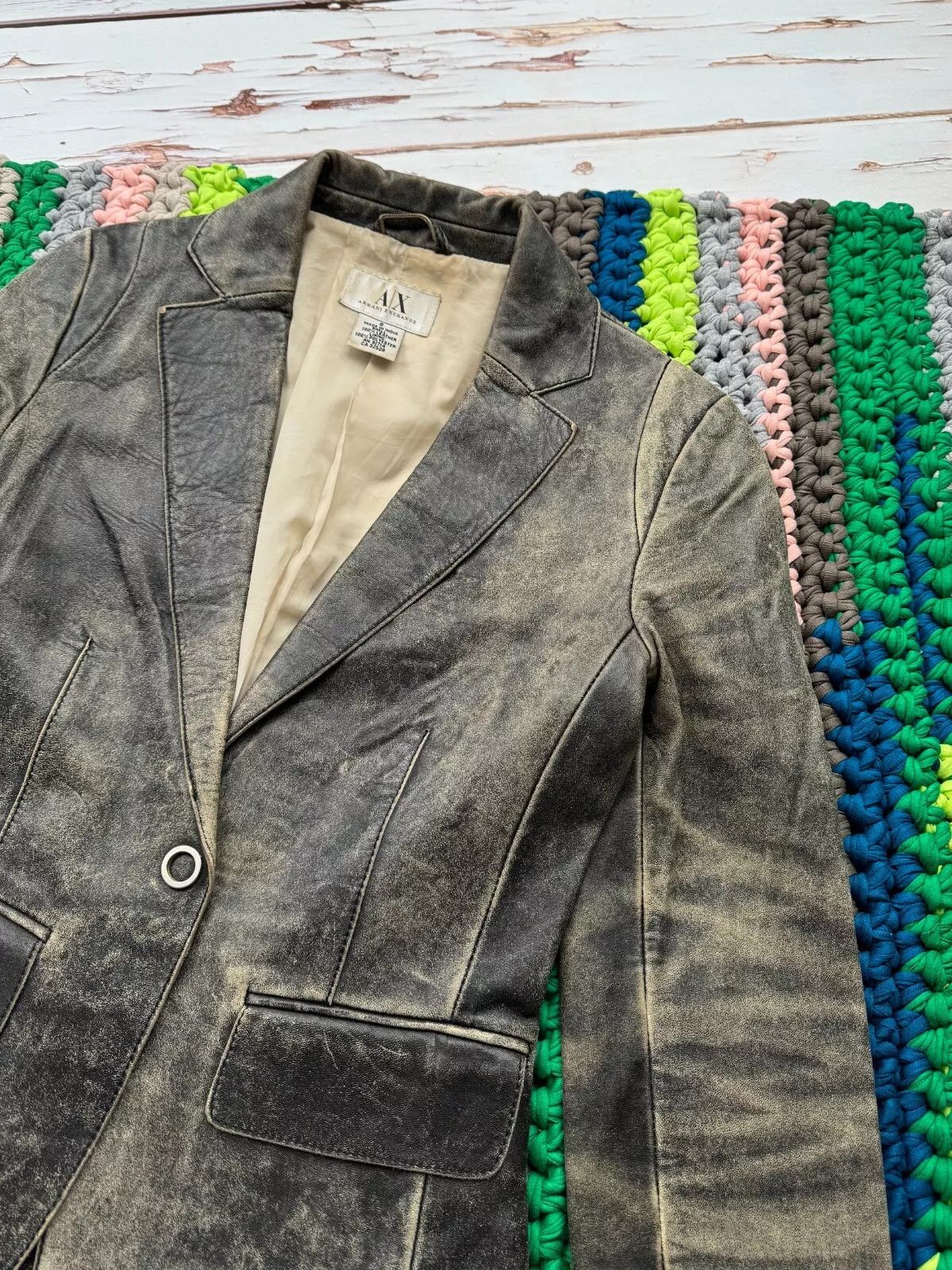 Armani Exchange Armani Exchange Vintage Jacket (V27) Size S / US 4 / IT 40 - 3 Thumbnail