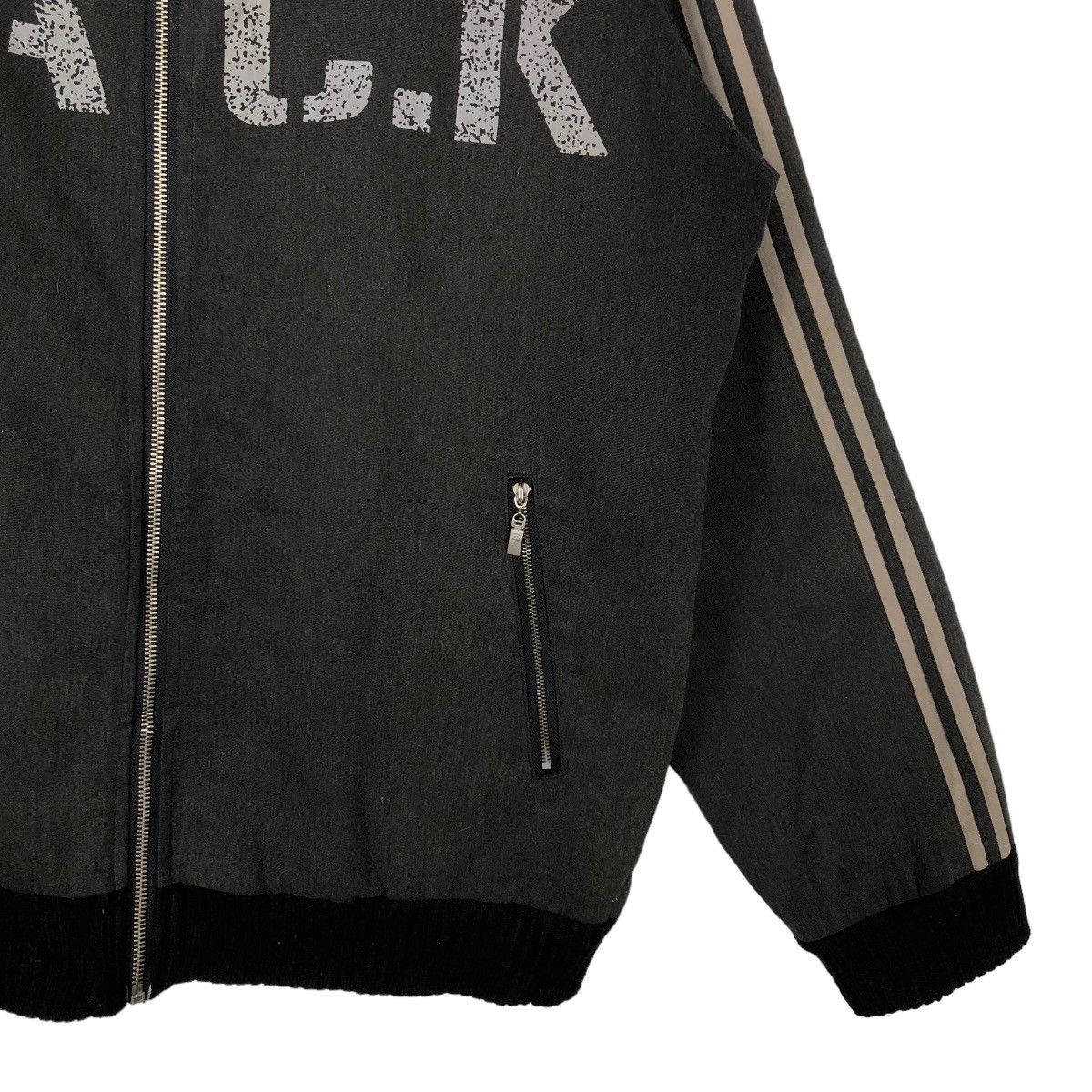 Japanese Brand 🔥BACK Big Logo Spell Out Bomber Jacket Streetwear Biker Size US M / EU 48-50 / 2 - 4 Thumbnail