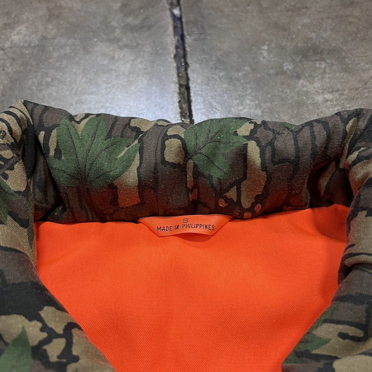 Vintage × Winchester Vintage 90s Winchester Camo Vest Trebark Reversible Hunting Size US S / EU 44-46 / 1 - 5 Thumbnail