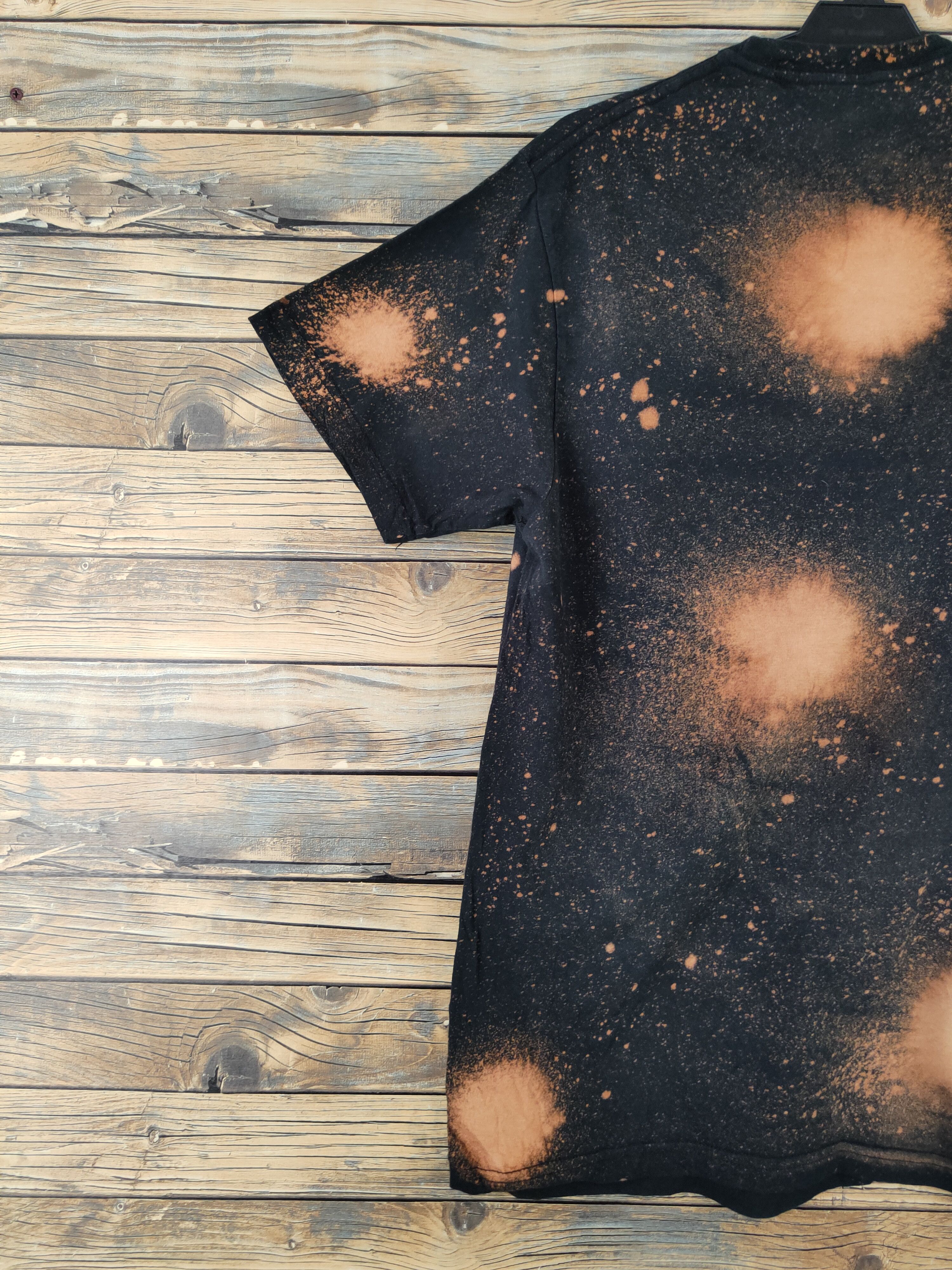 Band Tees × Guns N' Roses DL Guns & Roses acid wash Black Ripped Short Sleeve Tee #995 Size US M / EU 48-50 / 2 - 9 Thumbnail