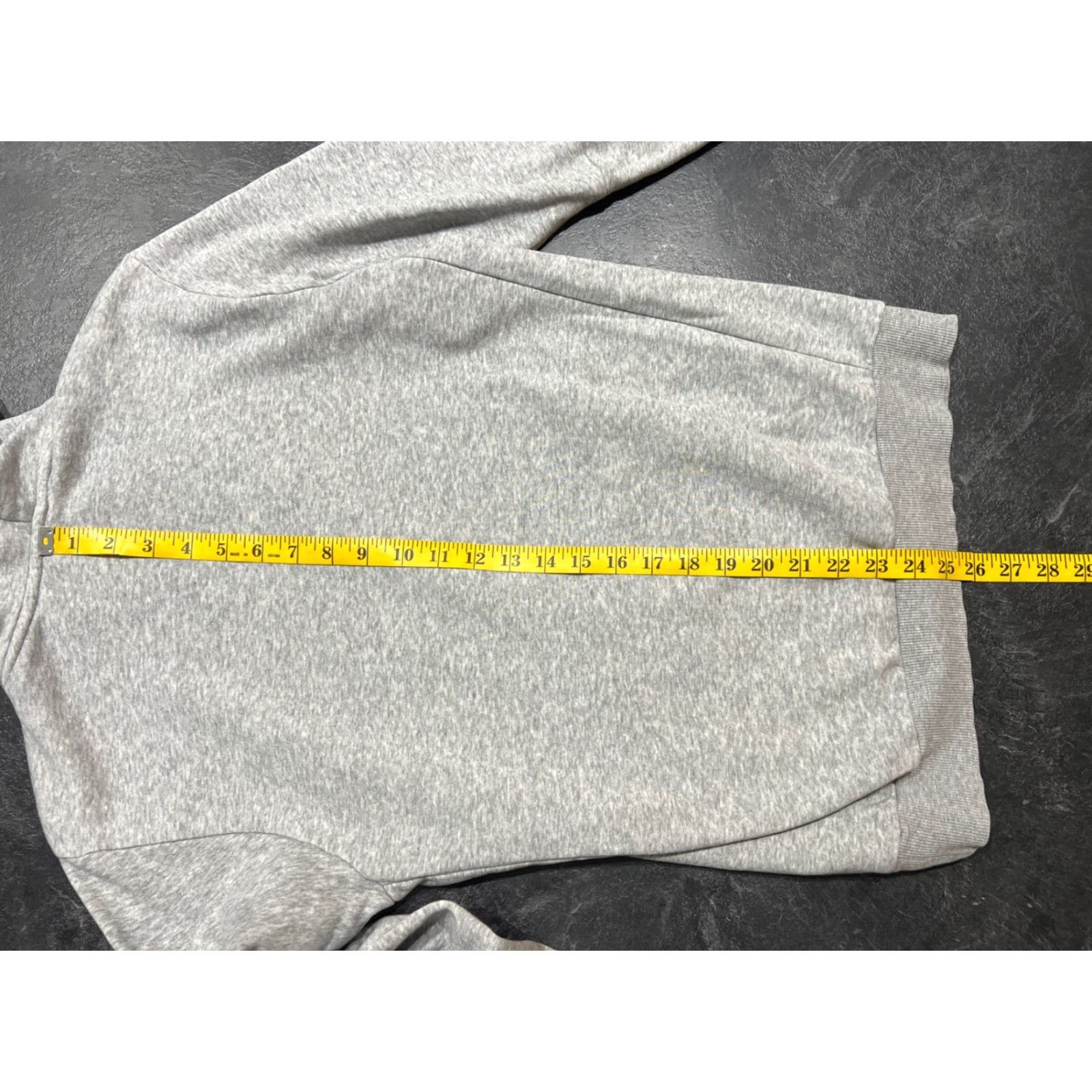 Adidas Adidas Hoodie Pullover Men's Gray Small Cotton Blend Hooded Pocket Pullover S Hooded Mens Size US S / EU 44-46 / 1 - 7 Thumbnail