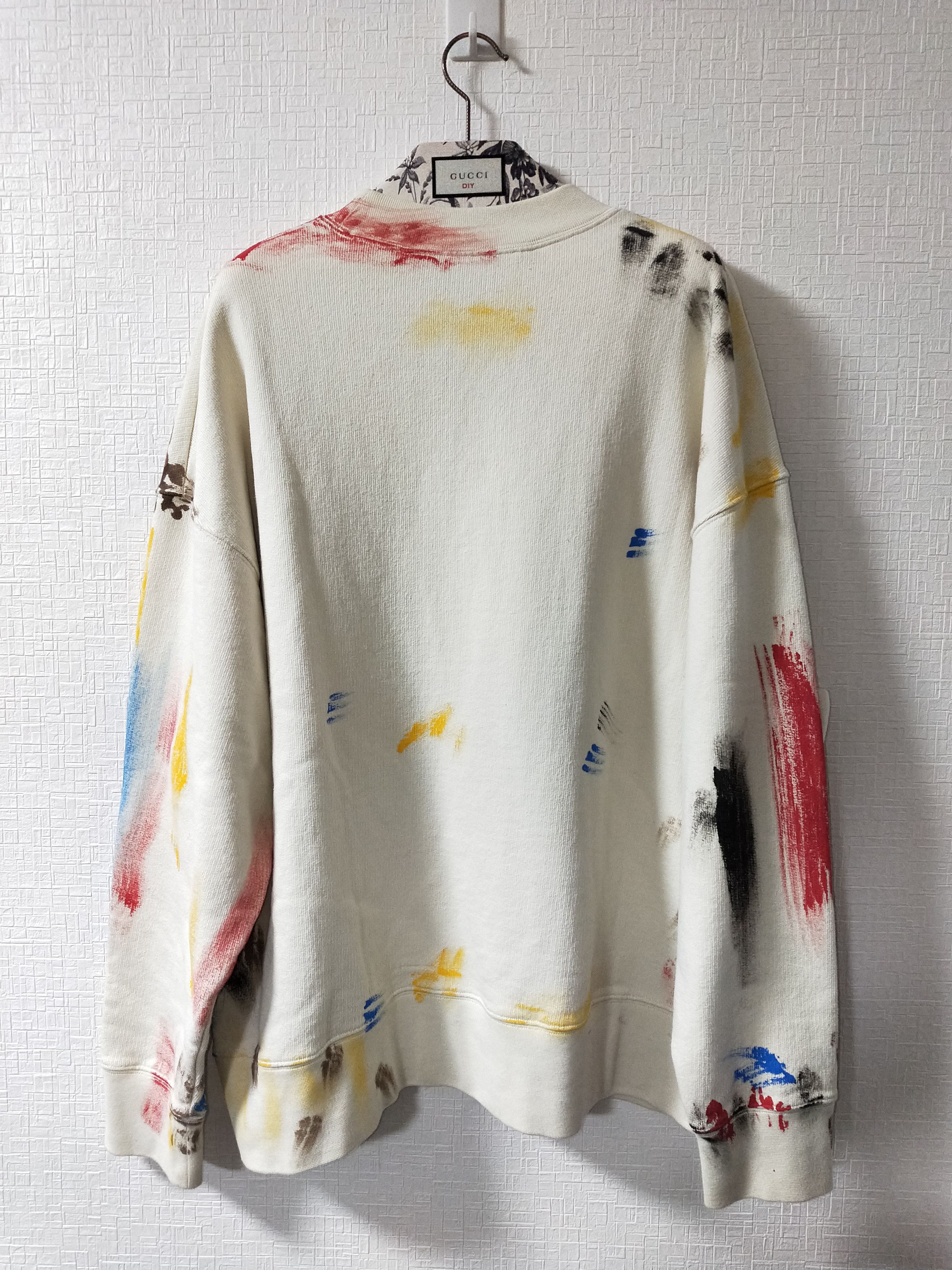 Palm Angels Painted College Sweatshirt Size US XL / EU 56 / 4 - 2 Thumbnail