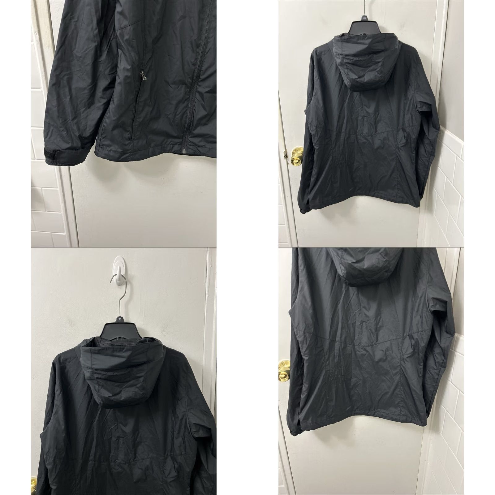 Vintage Columbia Jacket Womens M Black Omni Shield Lightweight Windbreaker YKK Full Zip Size M / US 6-8 / IT 42-44 - 8 Thumbnail