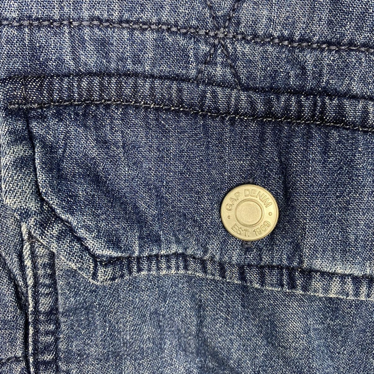 Japanese Brand Vintage Shirt Denim Jacket Gap Size US M / EU 48-50 / 2 - 17 Thumbnail