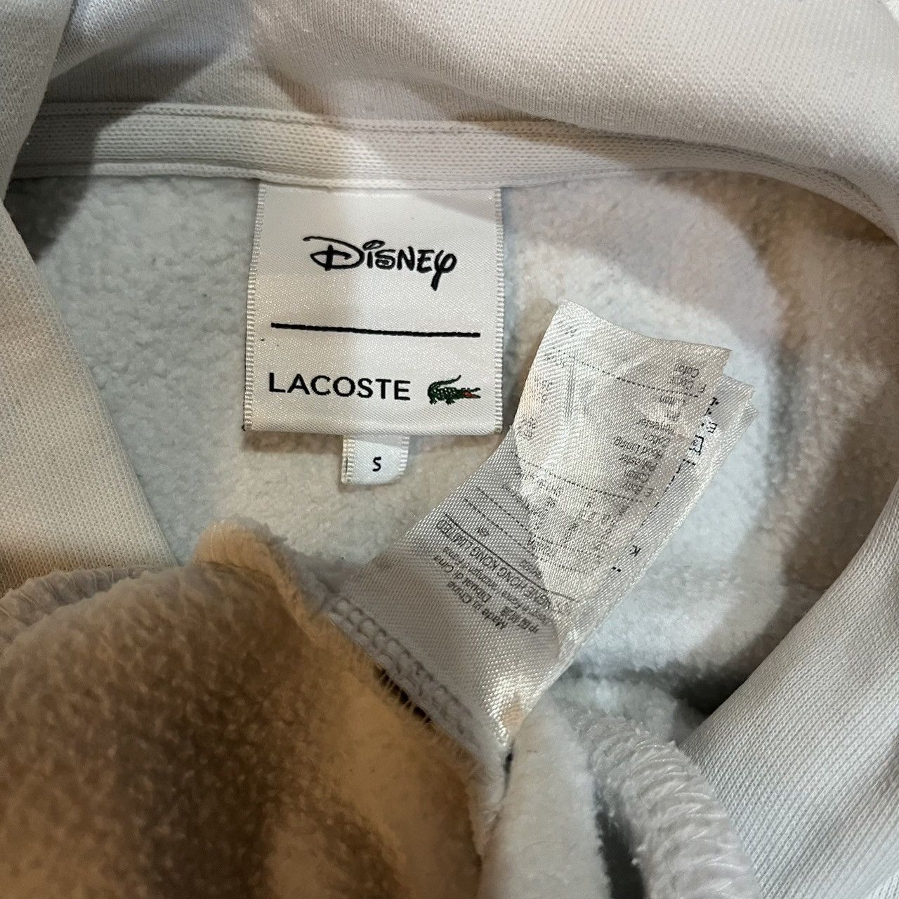 Lacoste mickey tennis hoodie best sale