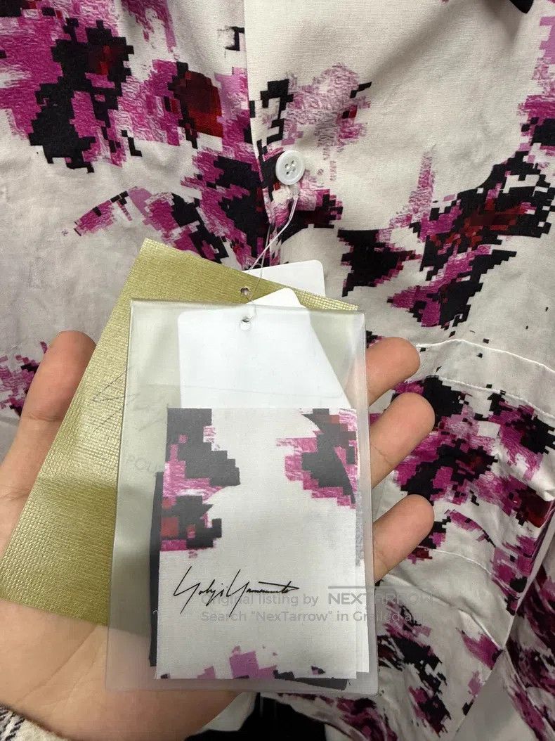 Yohji Yamamoto YOHJI YAMAMOTO Mosaic Flower Bud Loose Shirt Size US XL / EU 56 / 4 - 7 Thumbnail