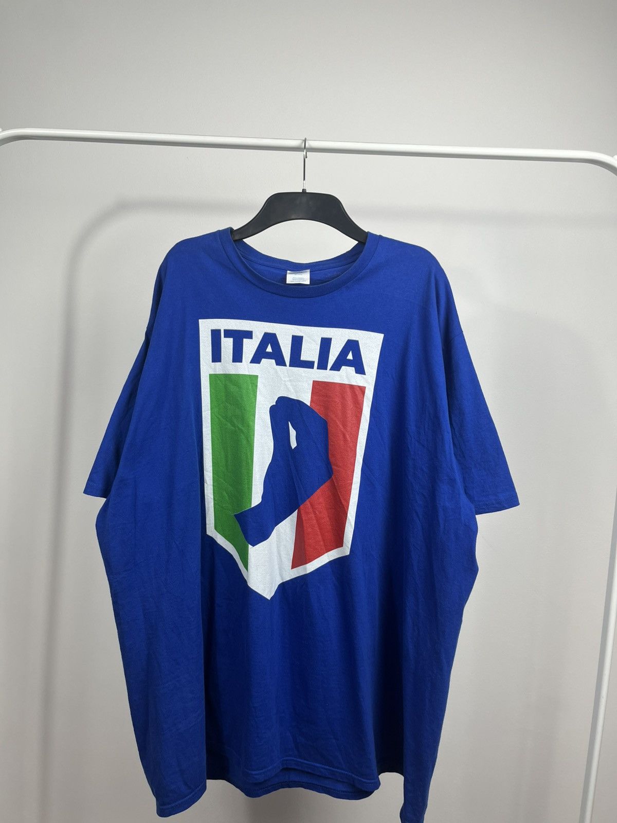 Other Italia Flag Graphic T-Shirt Blue Port & Company 3XL Size US XXL / EU 58 / 5 - 2 Thumbnail