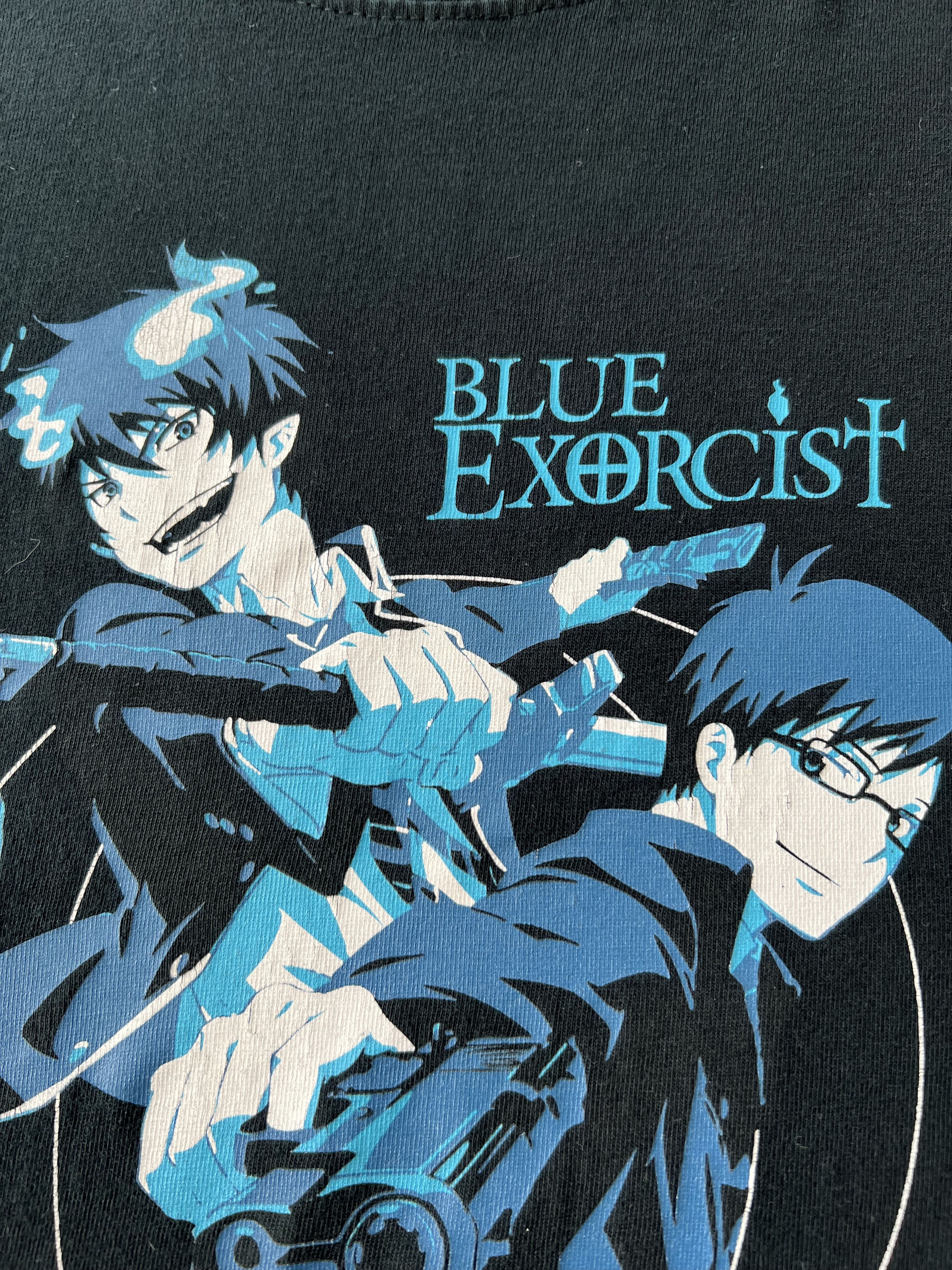 Anime Vintage 2000s Blue Exorcist Manga Anime Black T-shirt Size US M / EU 48-50 / 2 - 4 Thumbnail