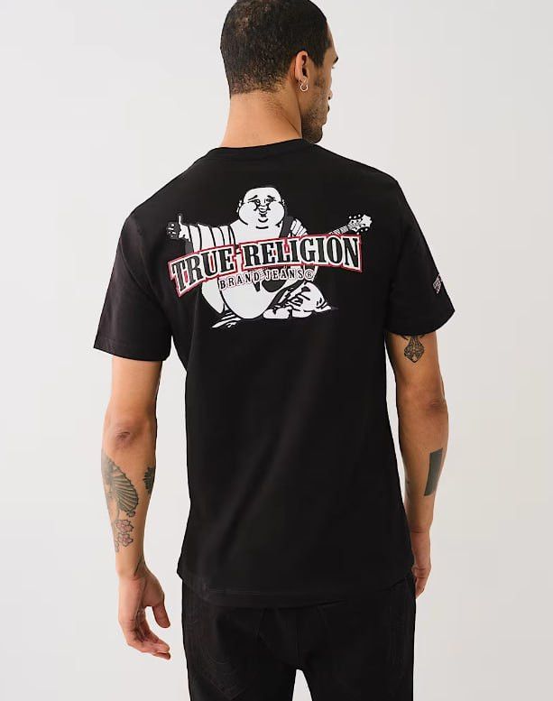 True Religion True Religion - Tri Arch Logo Buddha Tee Size US L / EU 52-54 / 3 - 1 Thumbnail