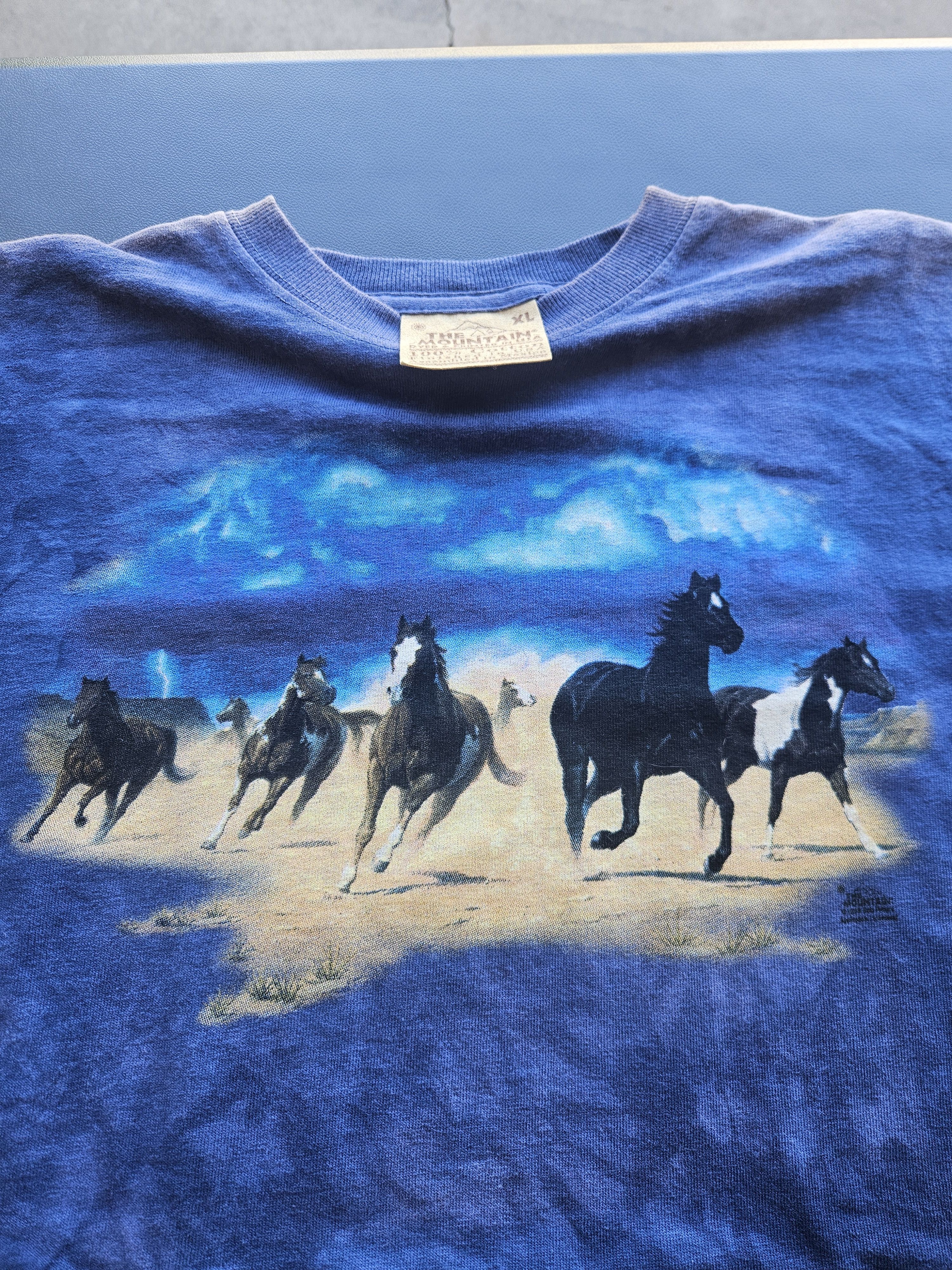 The Mountain The Mountain Vintage Wild Horse Tie Dye Tee Size US S / EU 44-46 / 1 - 2 Thumbnail