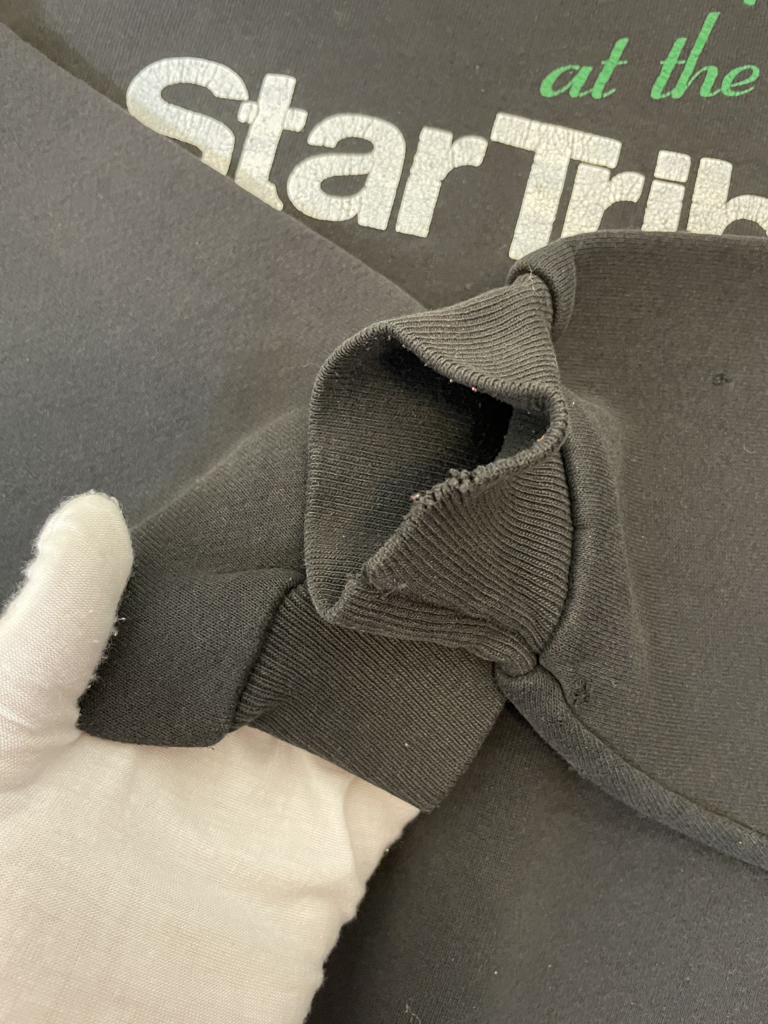 Lee Vintage 90s Distressed Thrashed Lee Sweatshirt Star Tribune Size US XL / EU 56 / 4 - 13 Thumbnail